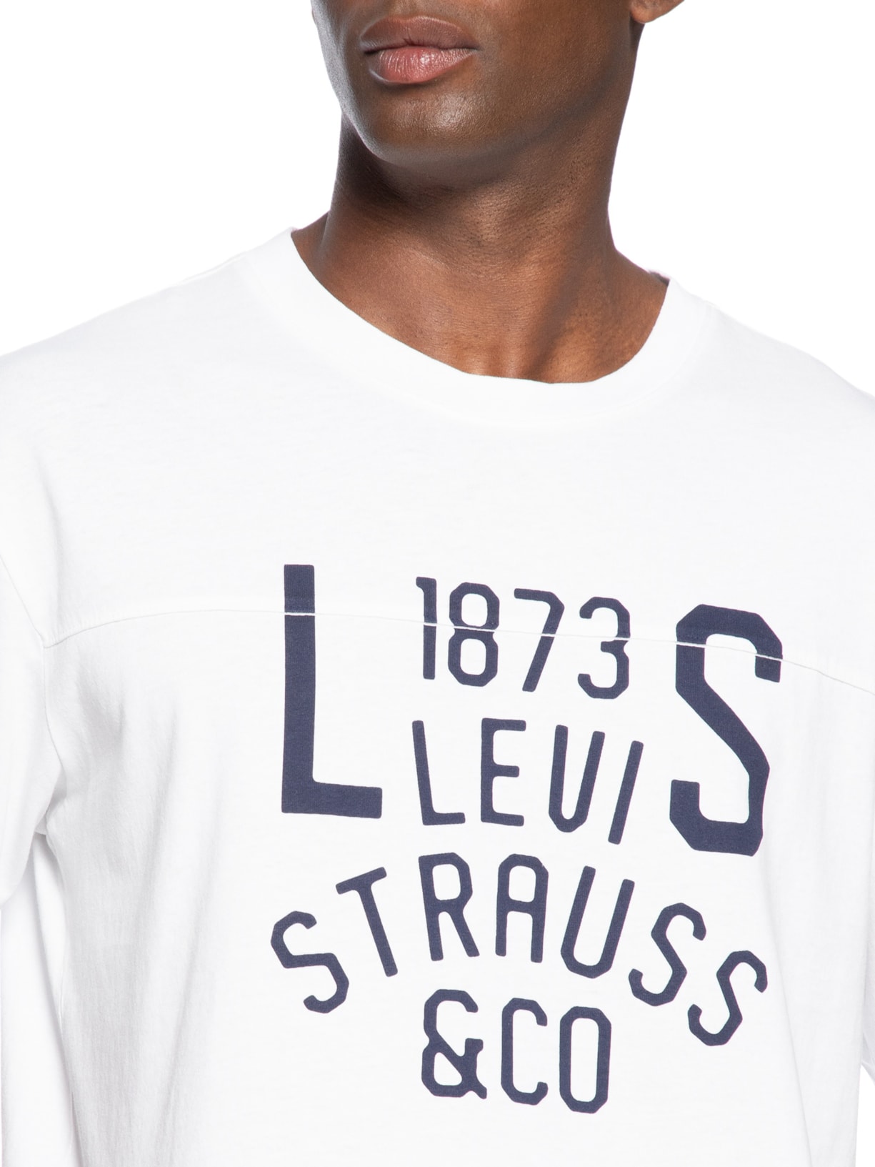 Camiseta Masculina Lockwood Practice Tee Branco Levi's