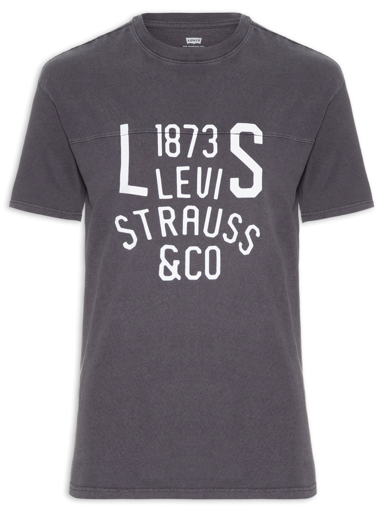 Camiseta Masculina Lockwood Practice Tee Cinza Levi's