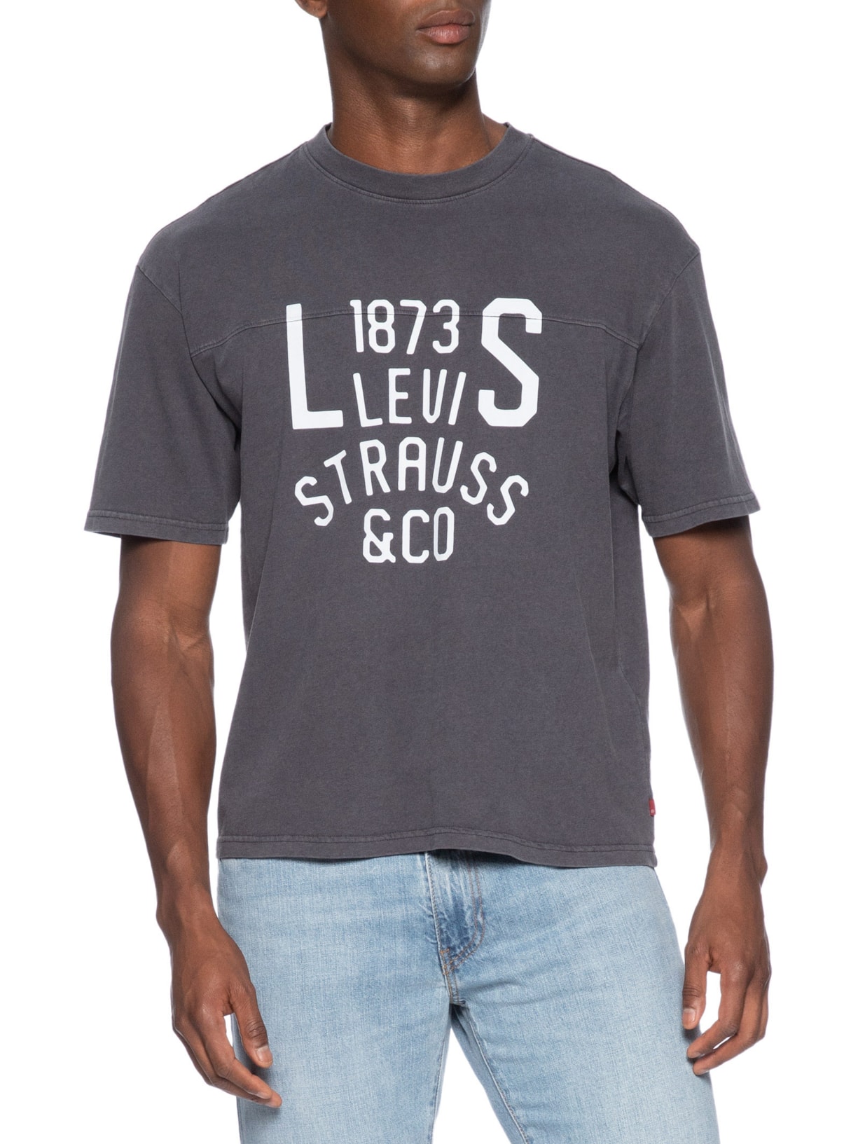 Camiseta Masculina Lockwood Practice Tee Cinza Levi's