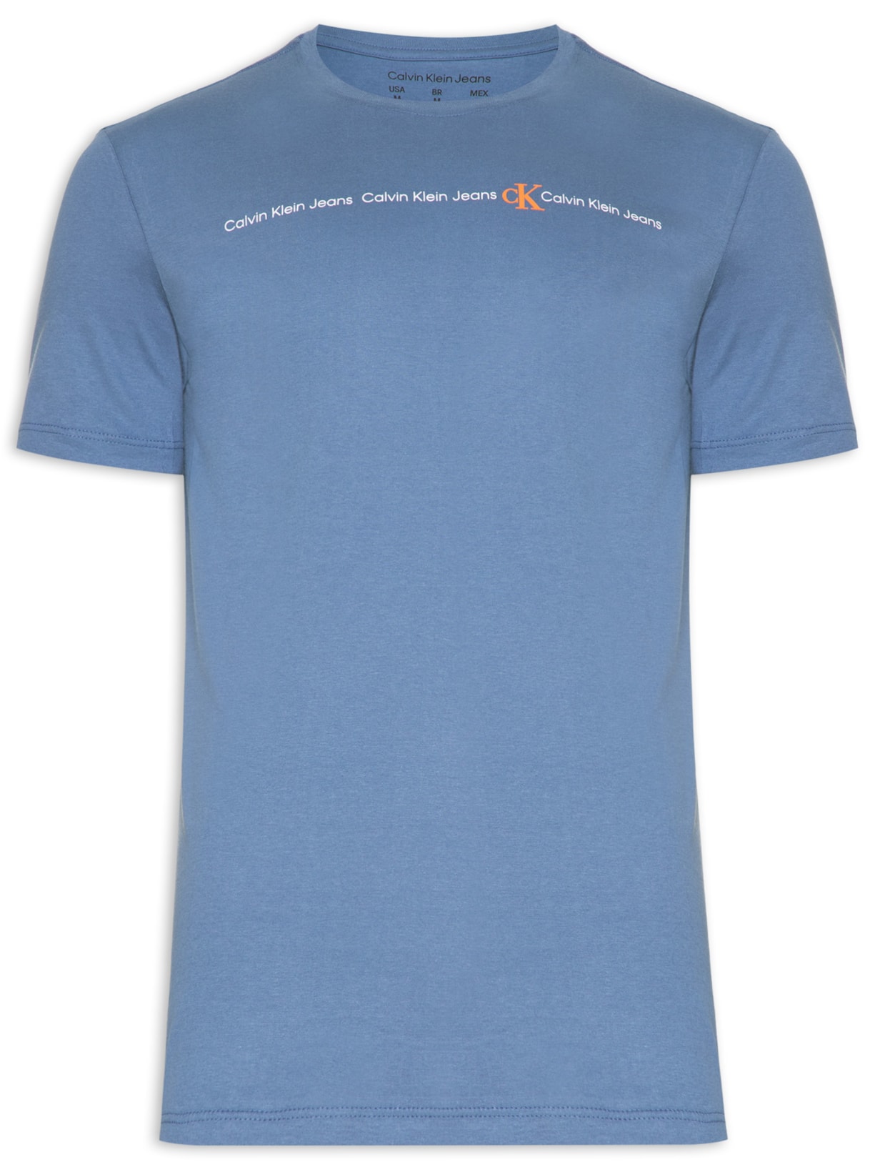 Camiseta Masculina Logo - Azul