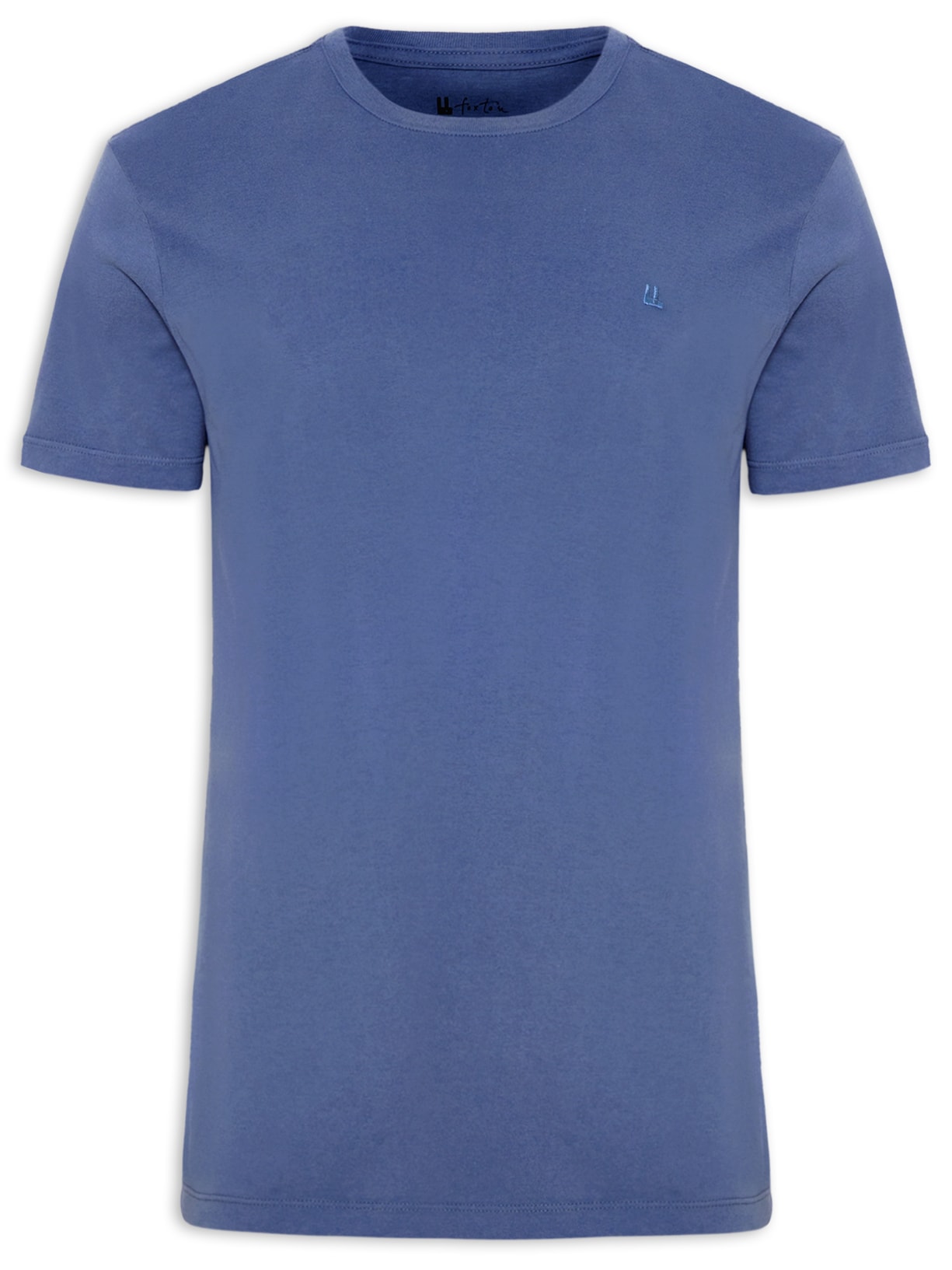 Camiseta Masculina Logo - Azul