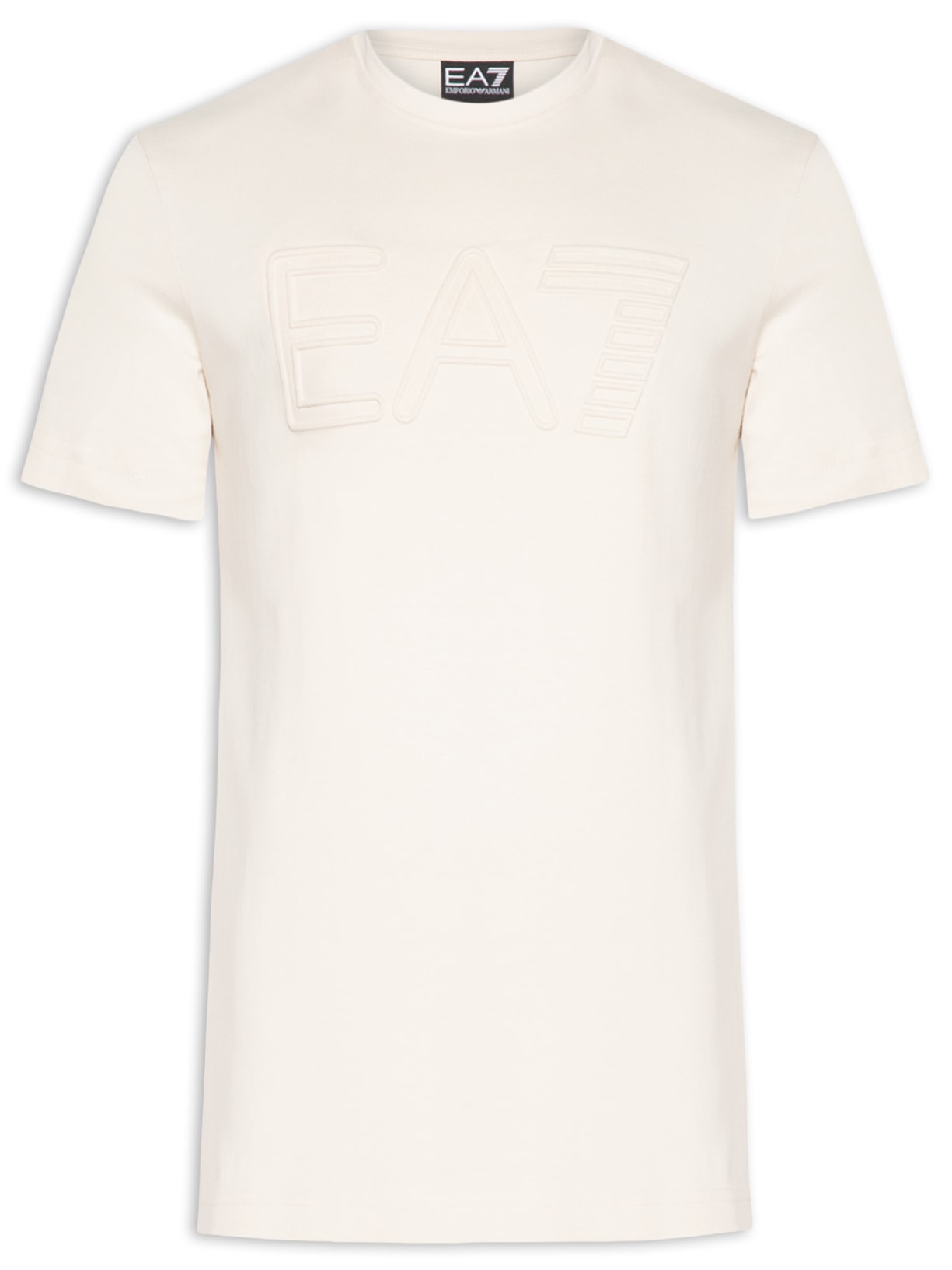 Camiseta Masculina Logo - Bege