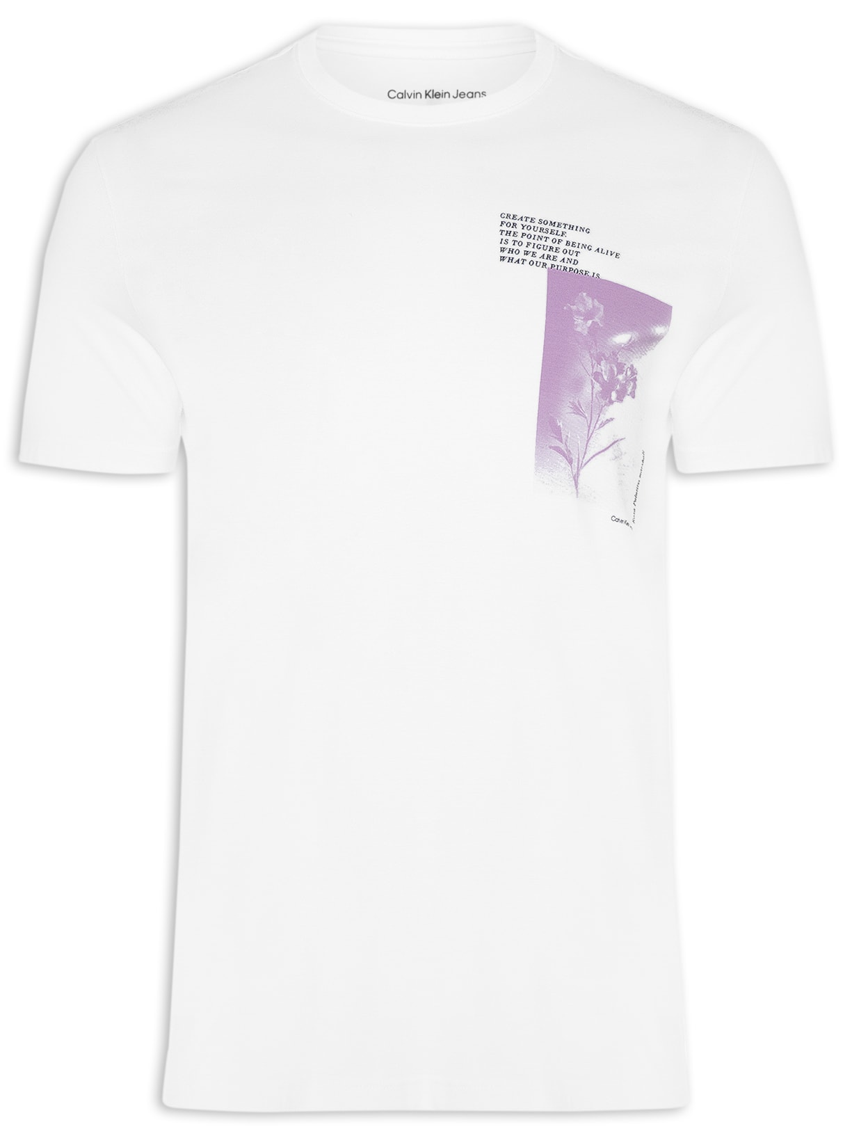 Camiseta Masculina Logo - Branco