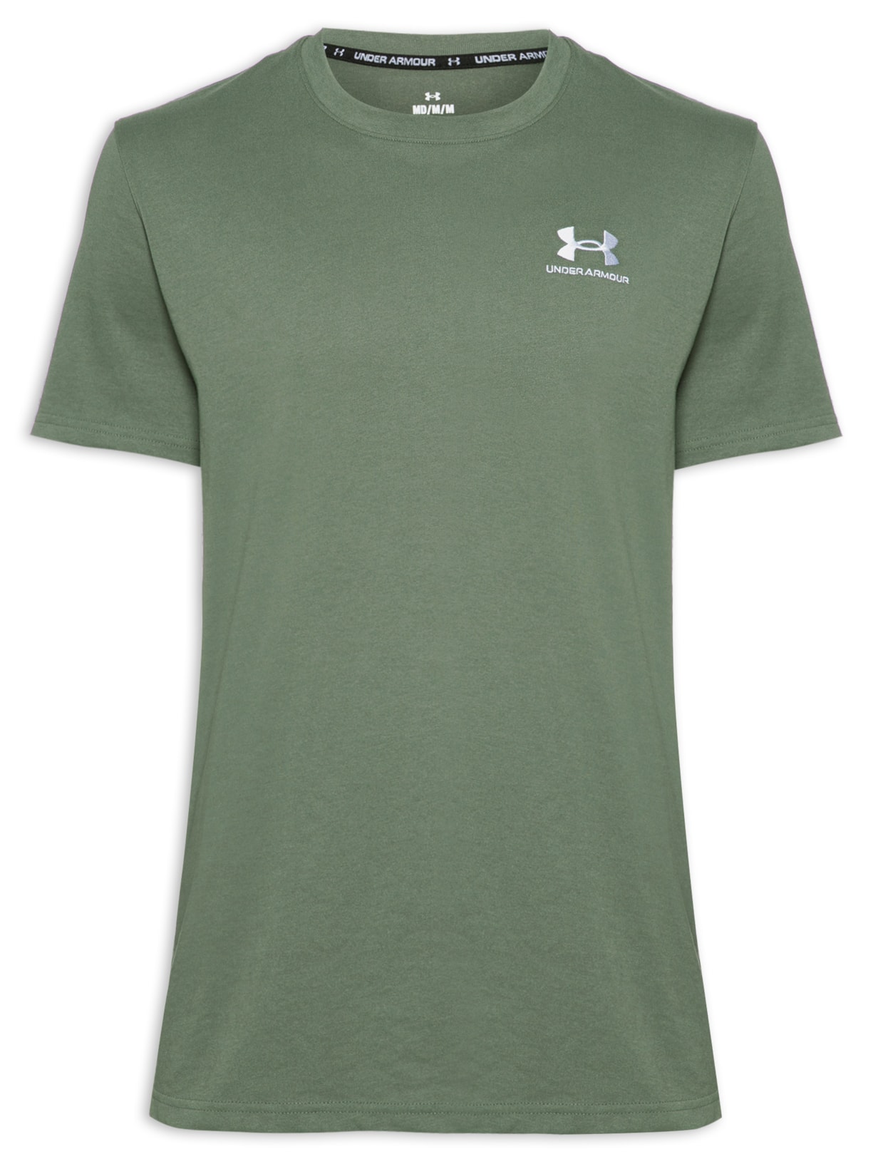 Camiseta Masculina Logo Emb Heavyweight - Verde