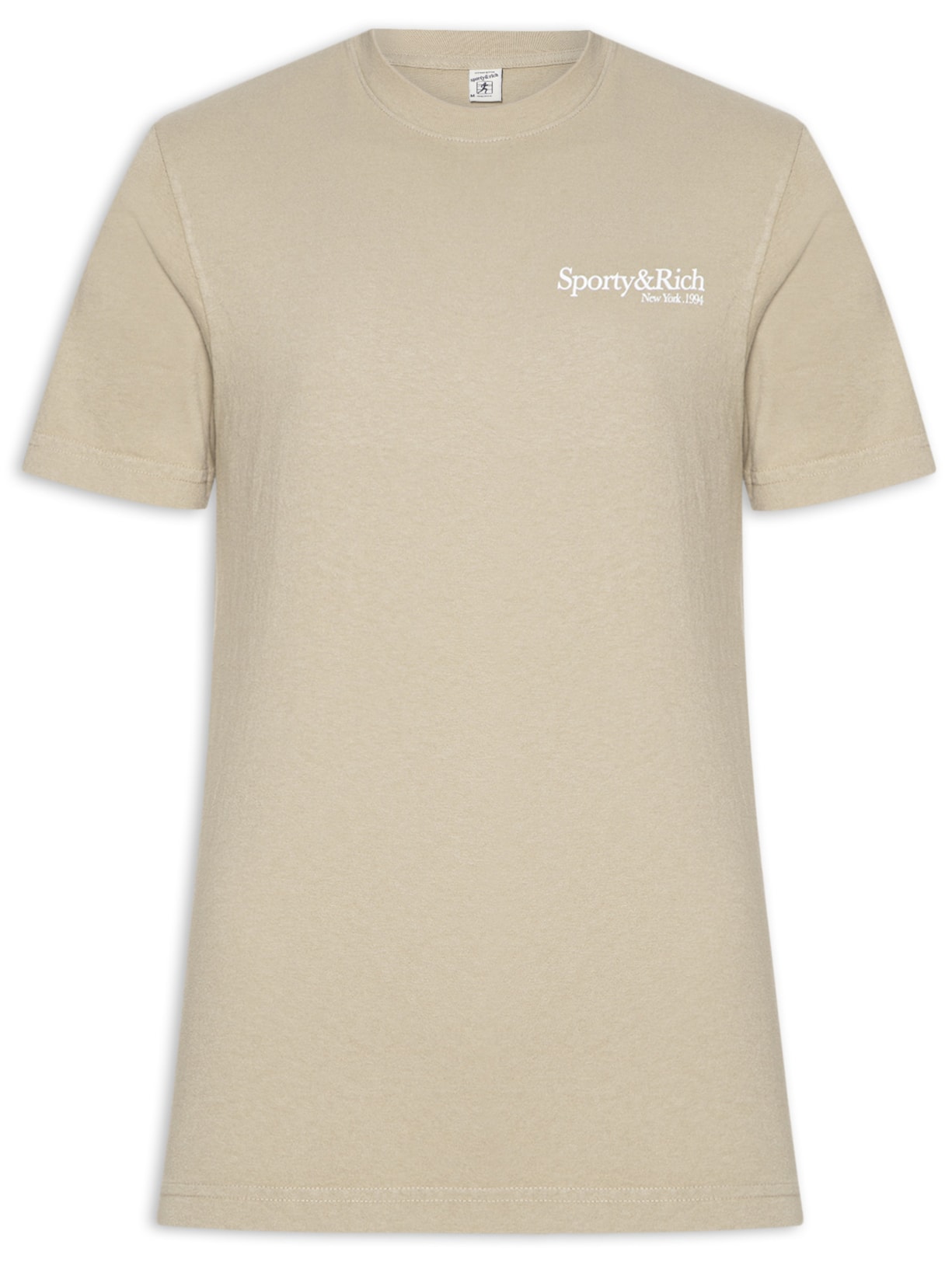 Camiseta Masculina Logo Hwcny Bege Sporty & Rich