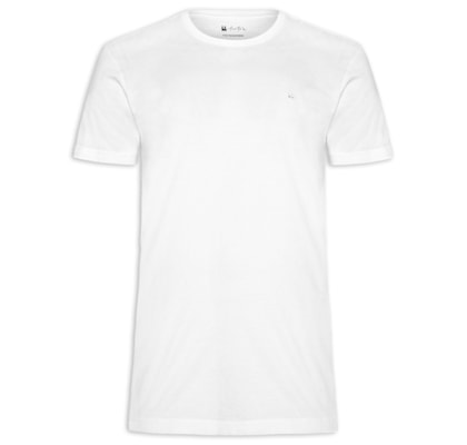 Camiseta Masculina Logo New - Branco