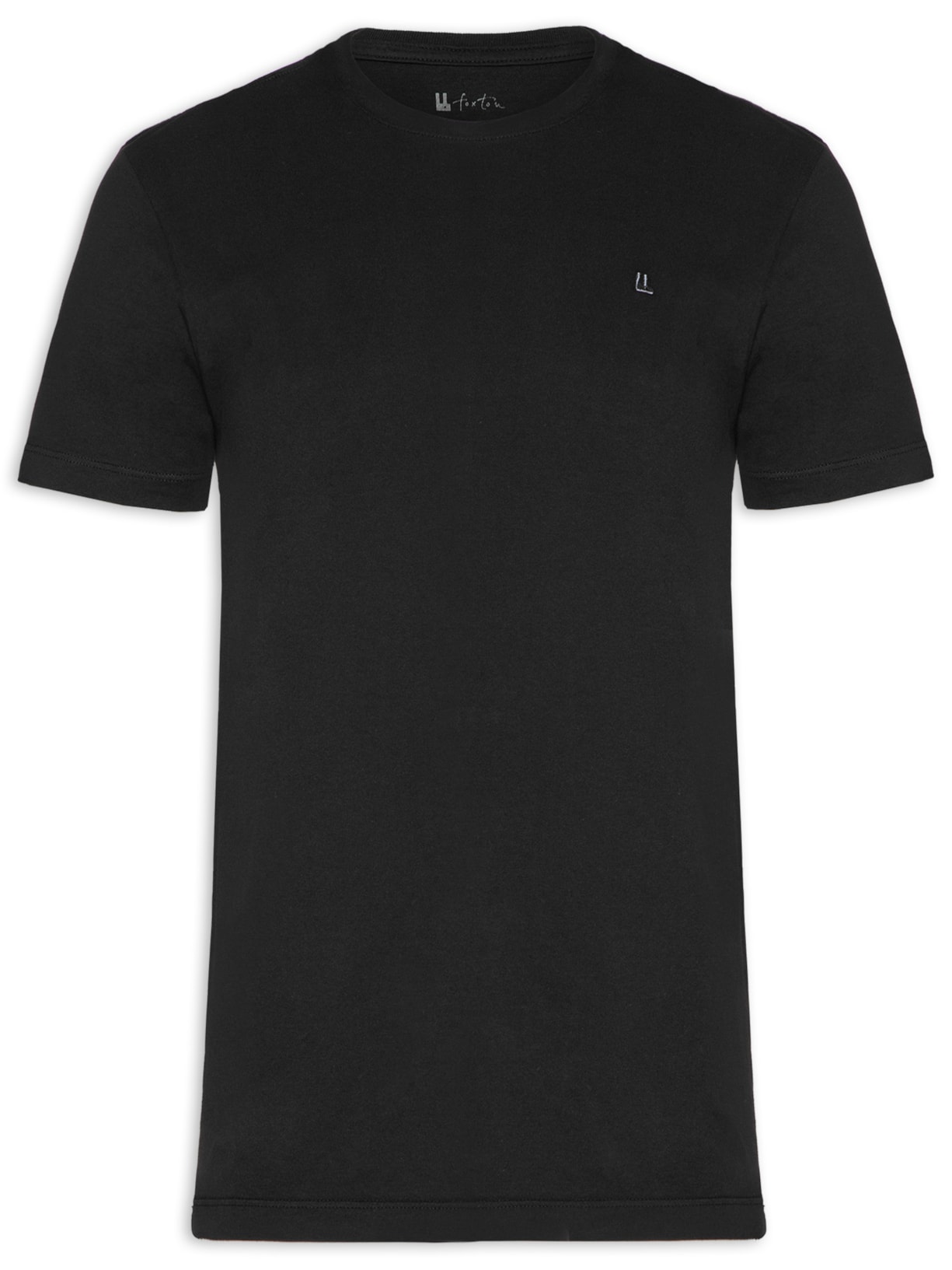 Camiseta Masculina Logo New - Preto