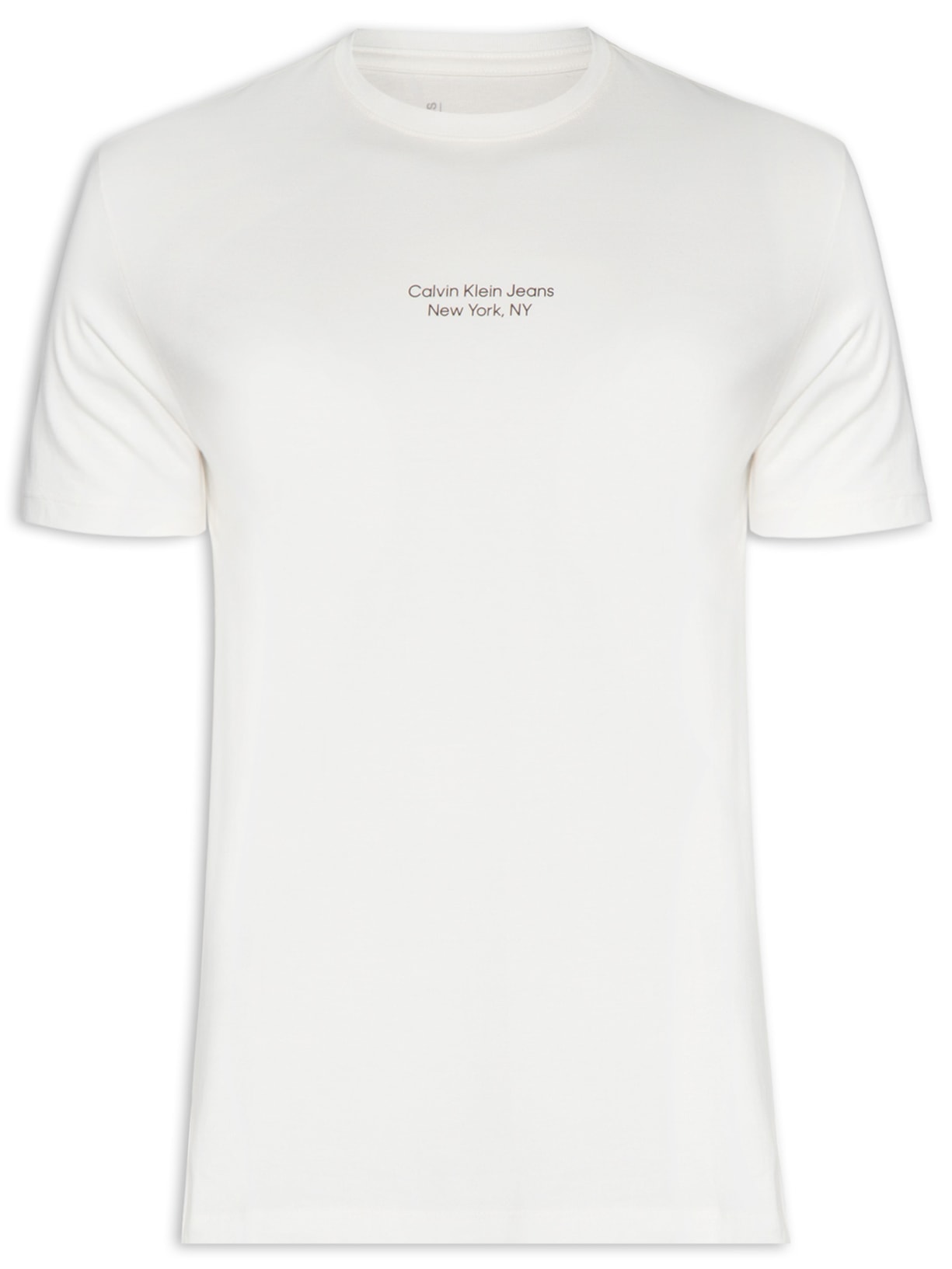 Camiseta Masculina Logo NY – Branco