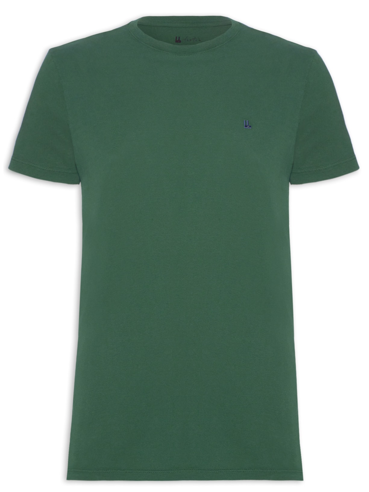 Camiseta Masculina Logo - Verde