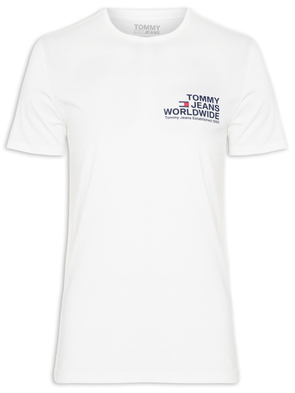 Camiseta Masculina Logo Worldwide - Branco