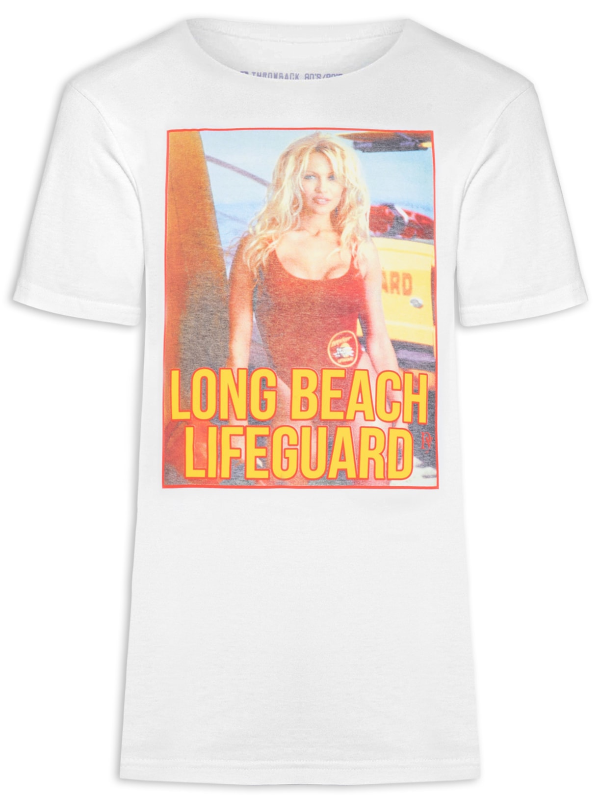 Camiseta Masculina Long Beach - Branco