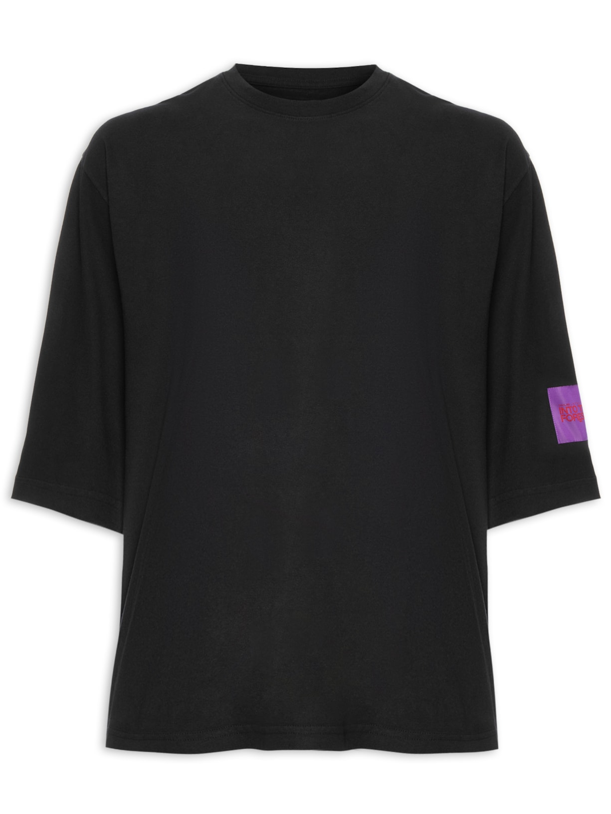 Camiseta Masculina Long Itf - Preto