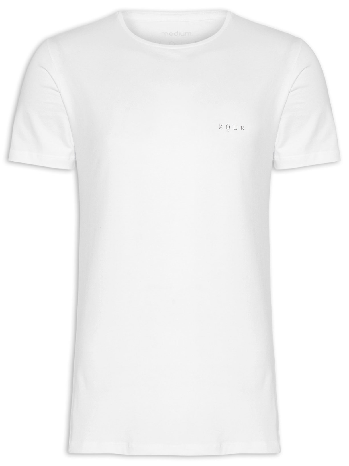Camiseta Masculina Longboard Branco Kour