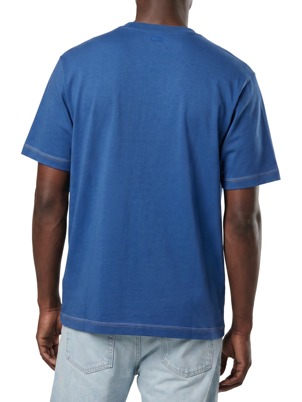 Camiseta Masculina Loose Fit 1933 – Azul Lacoste
