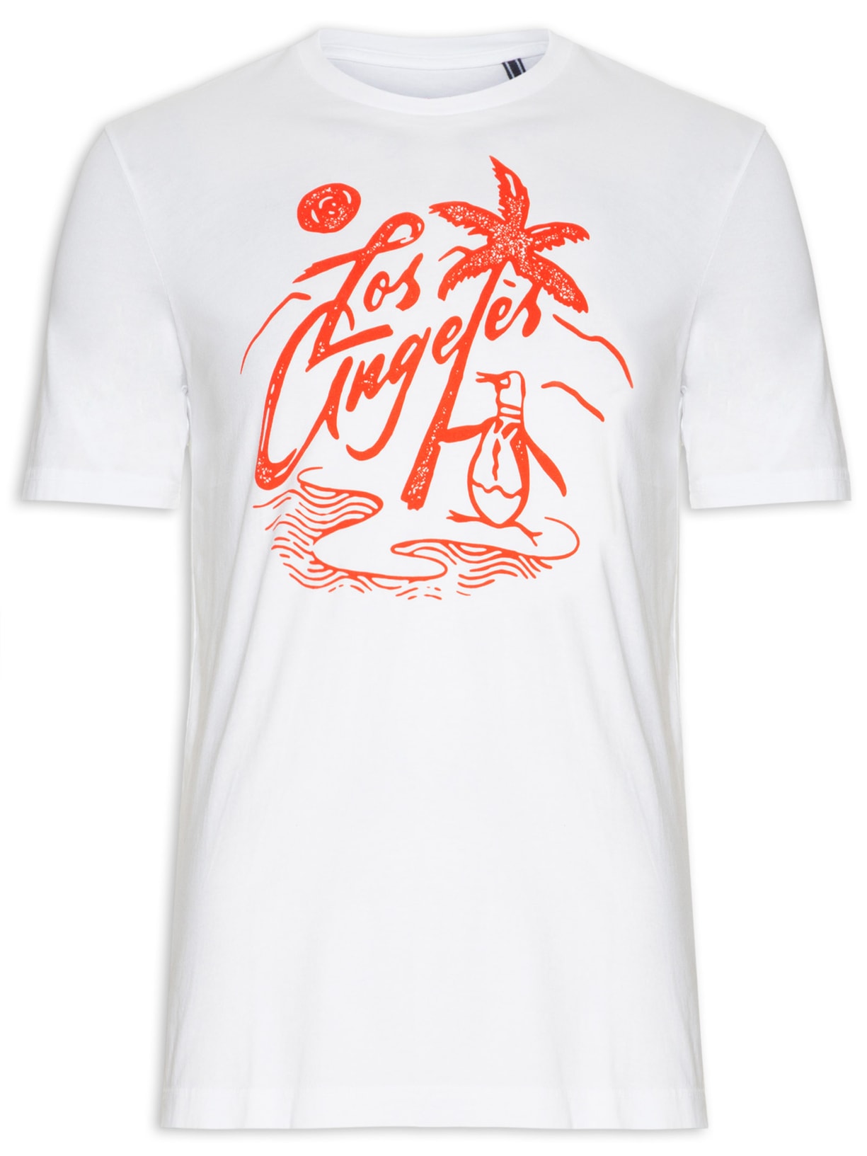 Camiseta Masculina Los Angeles - Branco