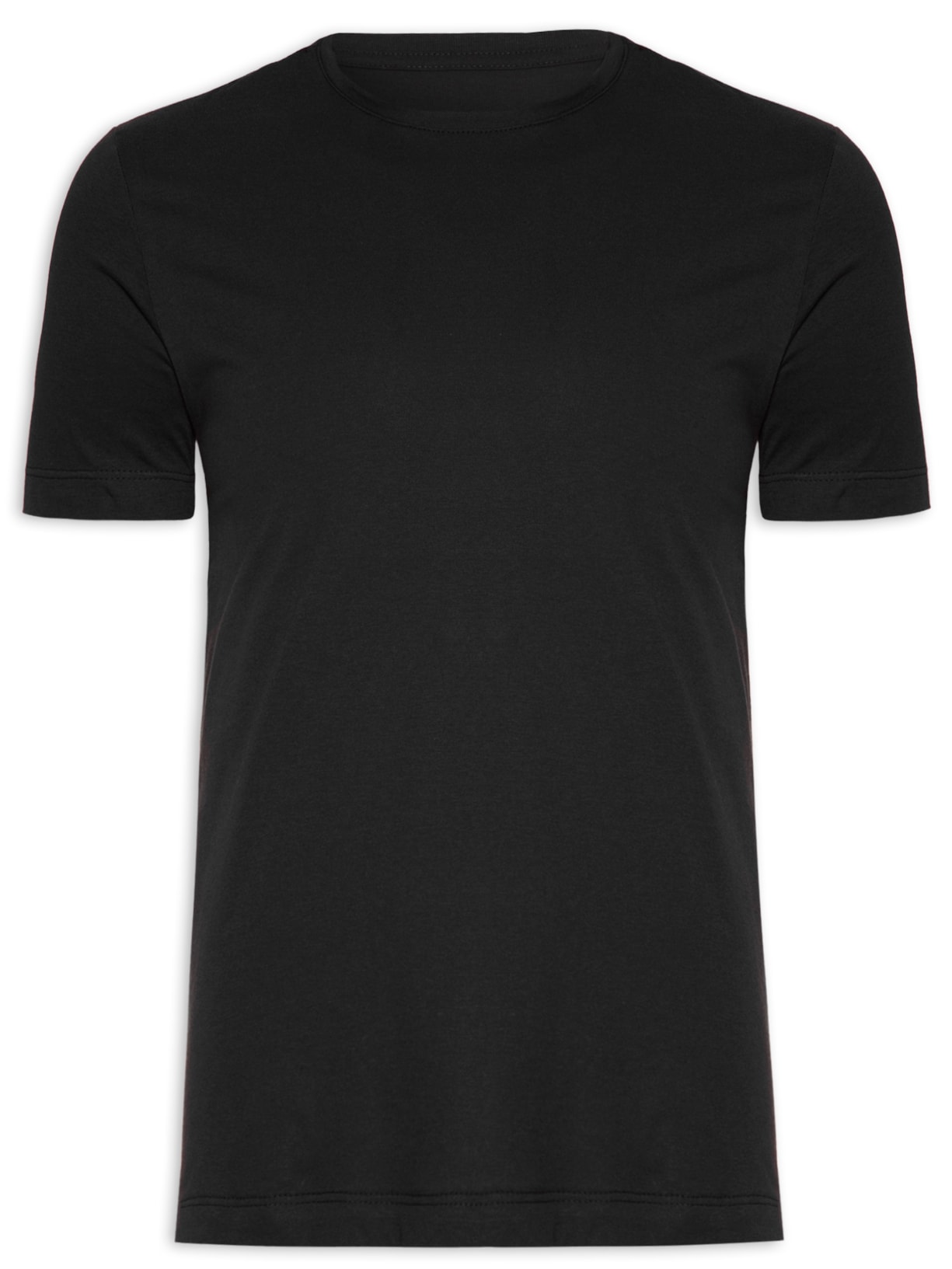 Camiseta Masculina Lupo Am Sport Pima - Preto