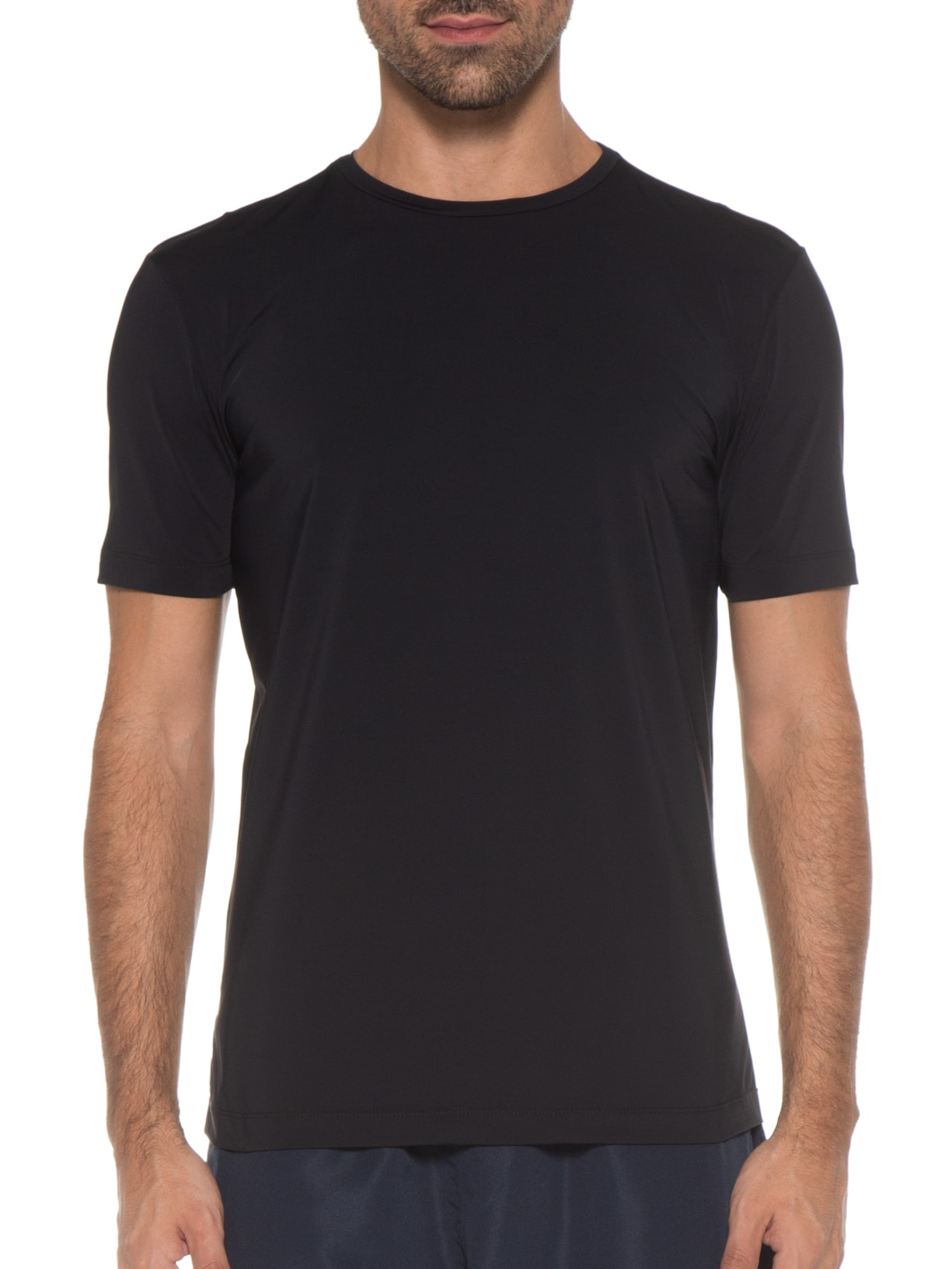 Camiseta Masculina Lycra Balance Preto Osklen