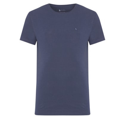 Camiseta Masculina M/m Logo - Azul