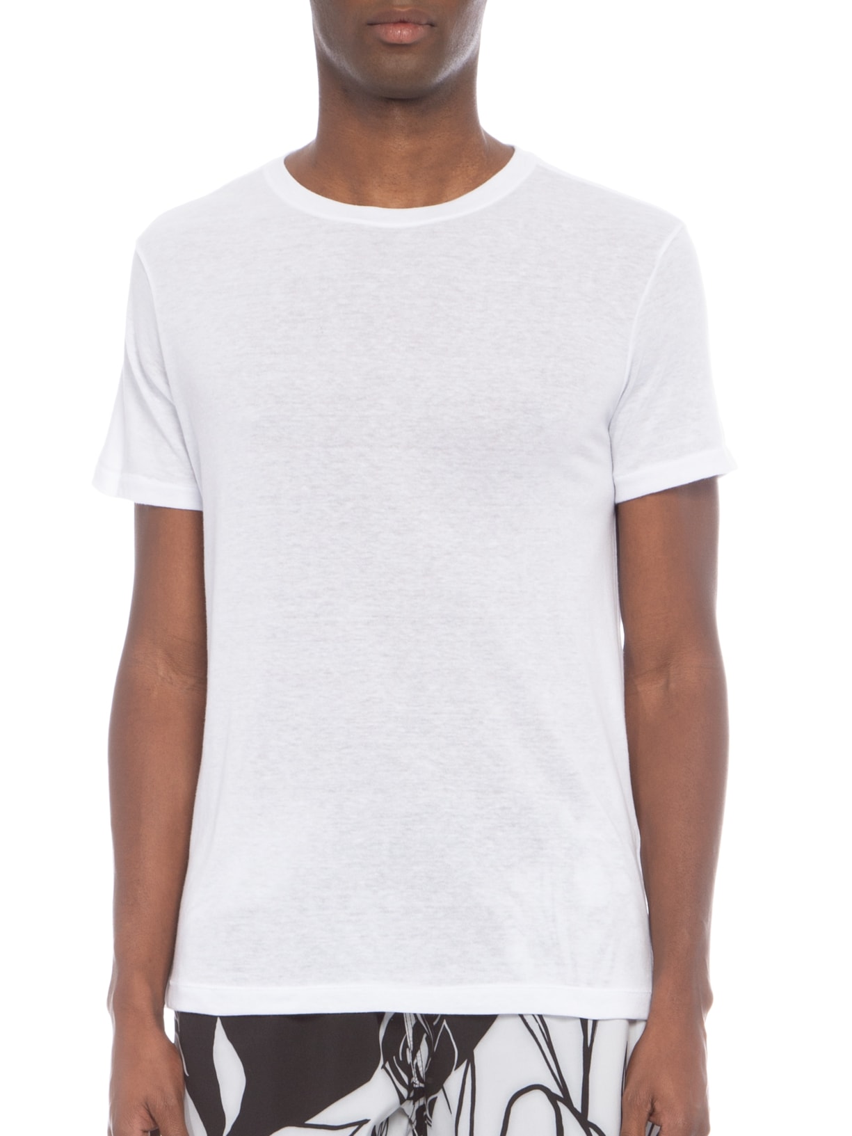 Camiseta Masculina Maga Curta Light E-Basics II Branco Osklen