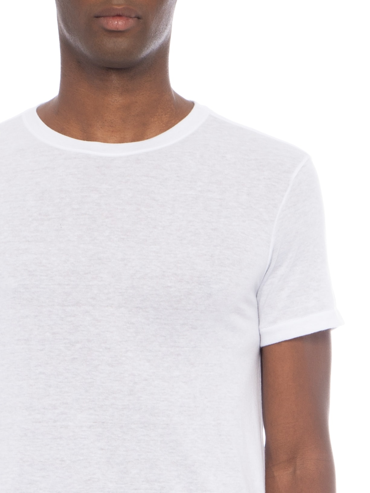 Camiseta Masculina Maga Curta Light E-Basics II Branco Osklen