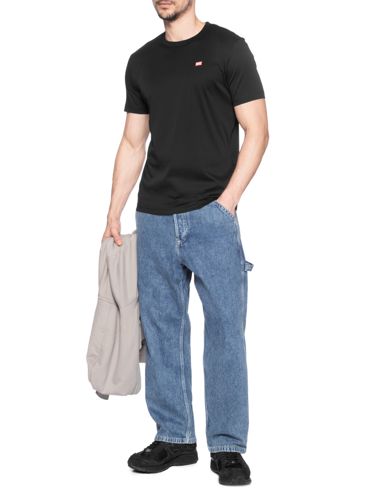 Camiseta Masculina Magliett Preto Diesel