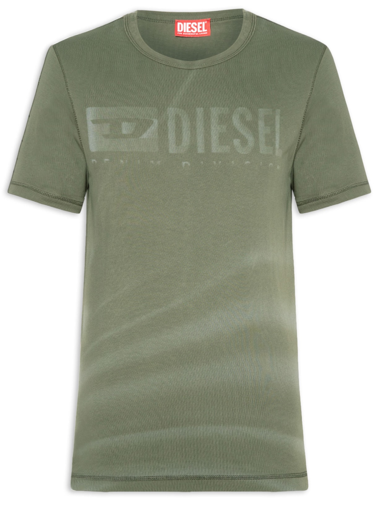 Camiseta Masculina Magliett Verde Diesel