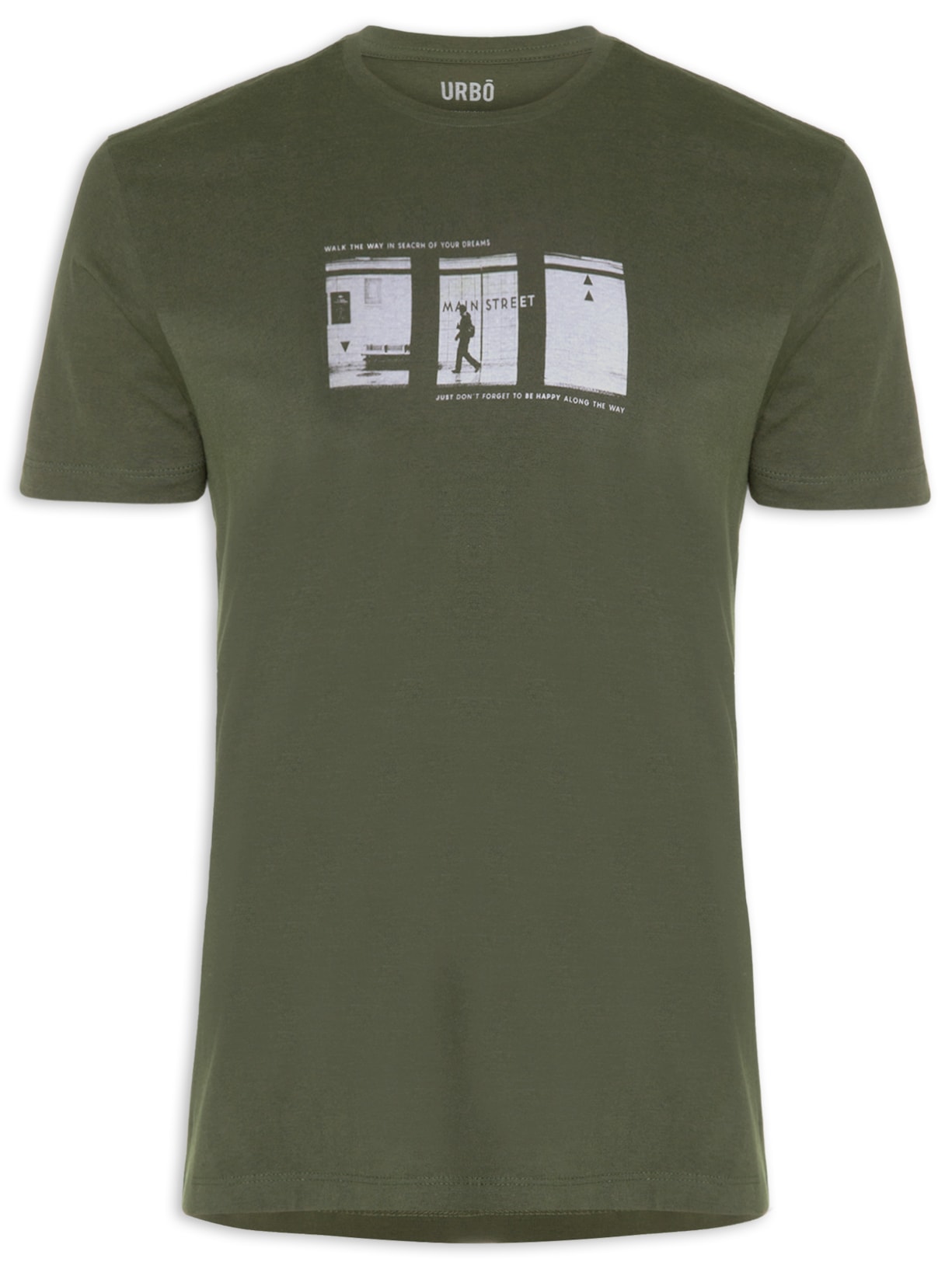 Camiseta Masculina Main Street - Verde