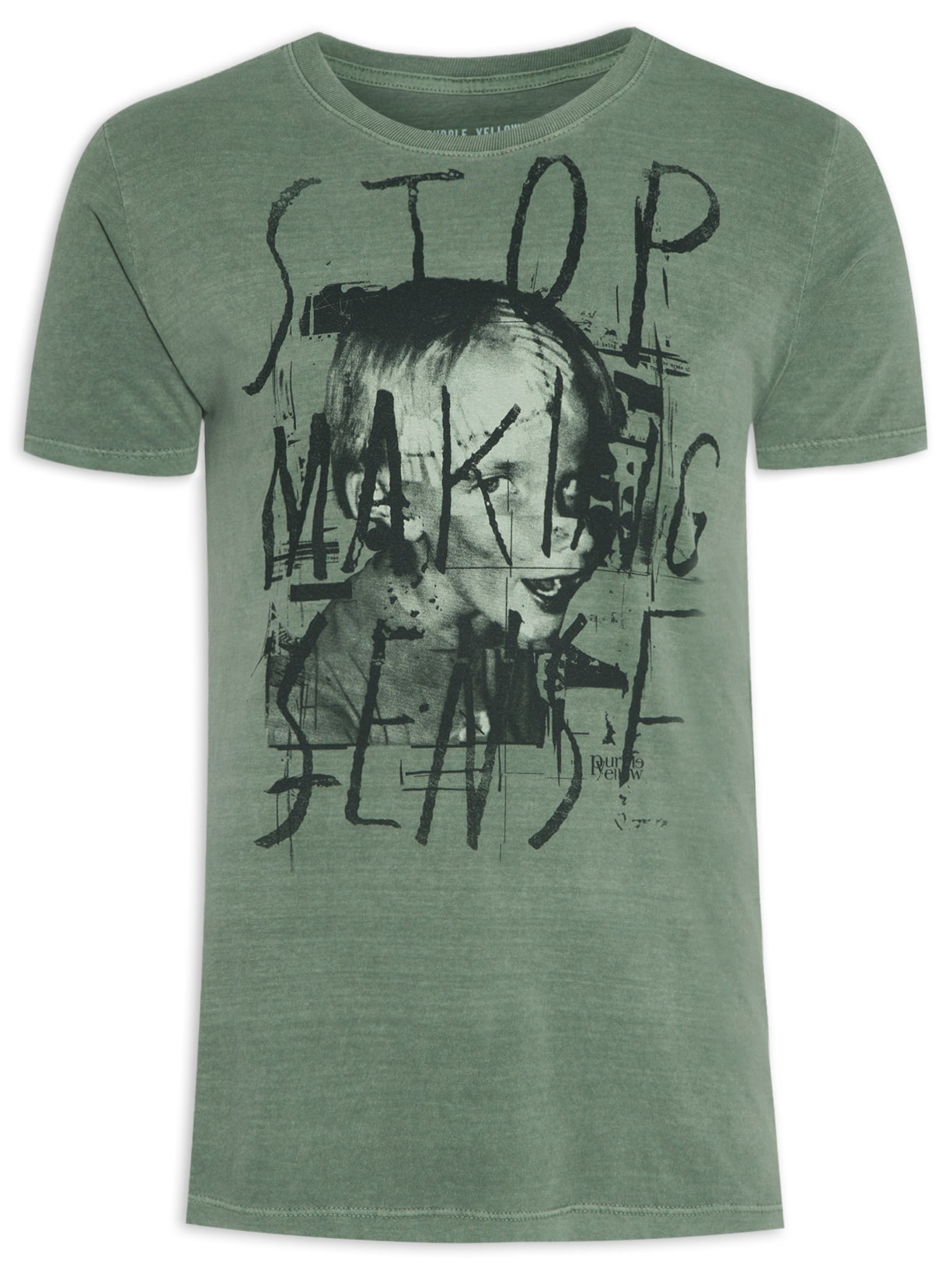 Camiseta Masculina Making Sense - Verde