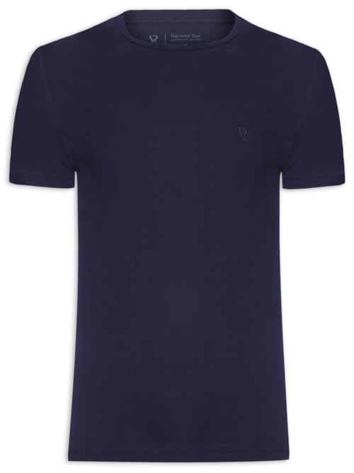 Camiseta Masculina Malha Gd Básica - Azul