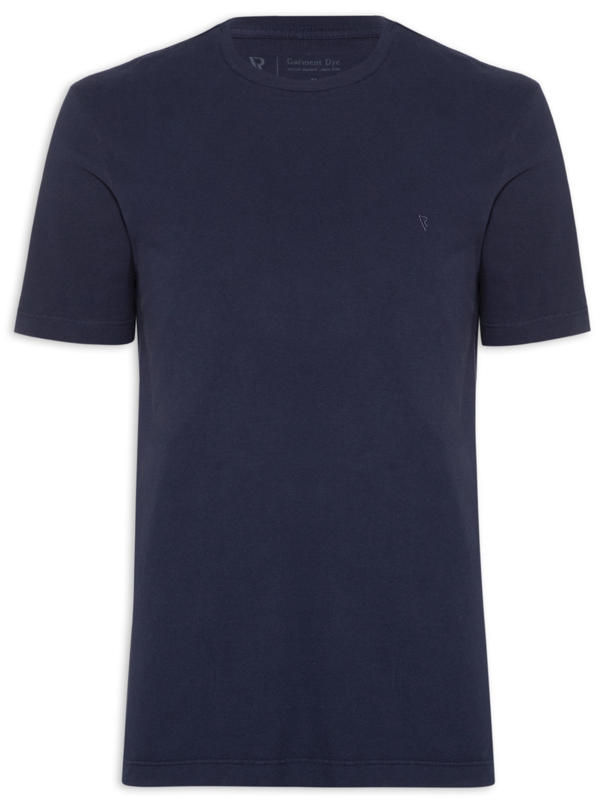 Camiseta Masculina Malha Gd Básica Azul Vr