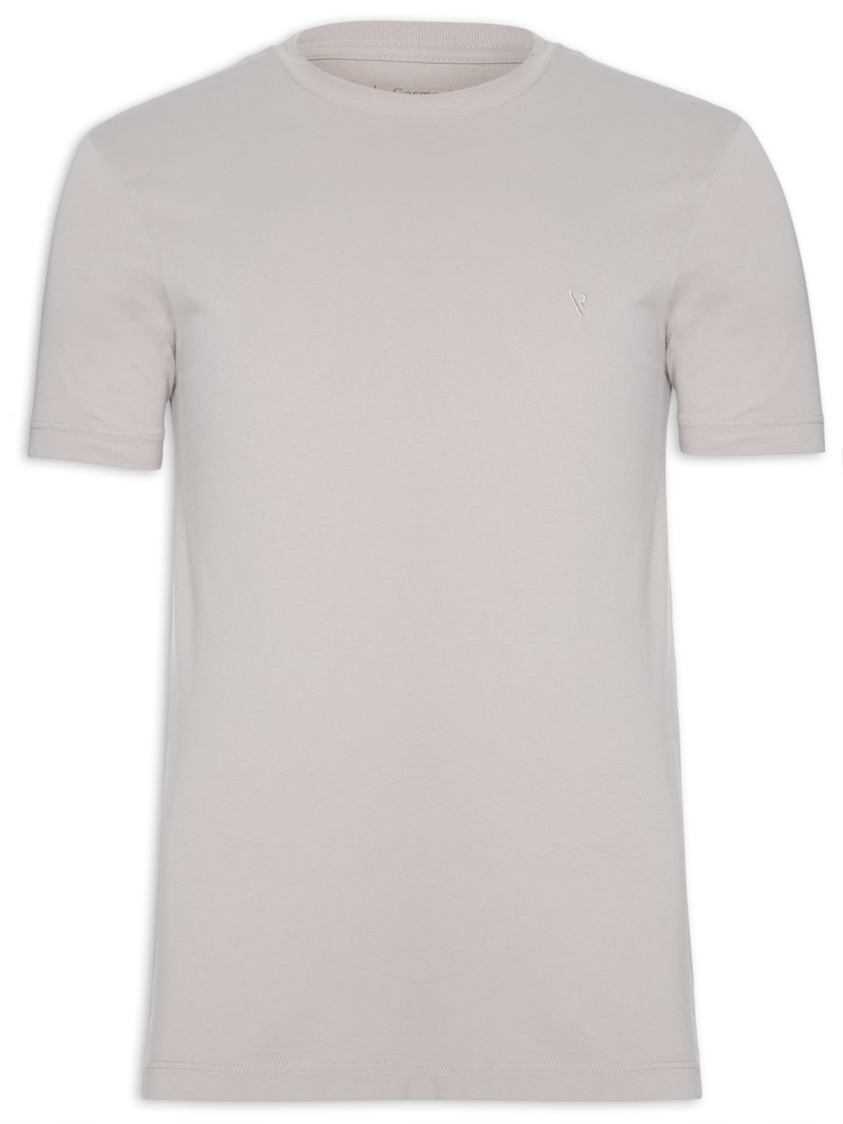 Camiseta Masculina Malha Gd Básica - Bege