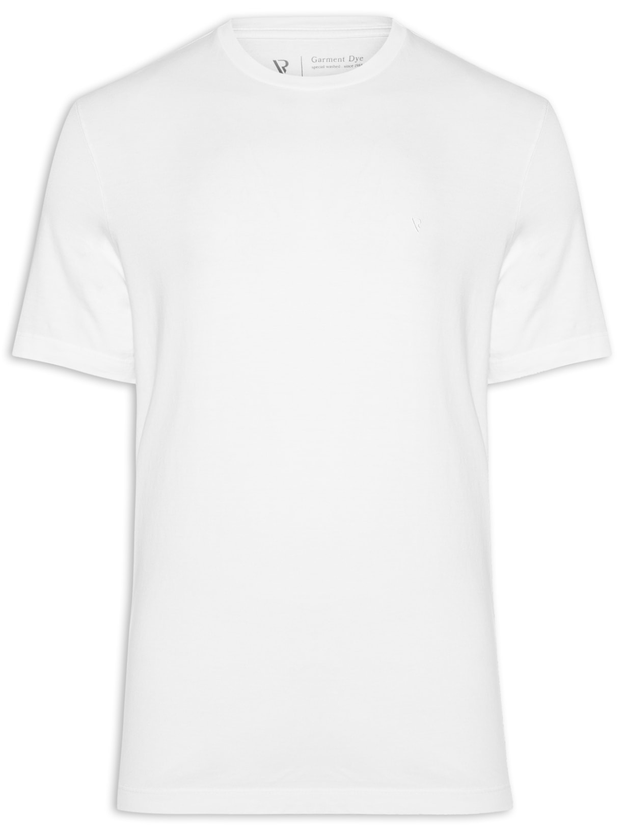 Camiseta Masculina Malha GD Básica - Branco