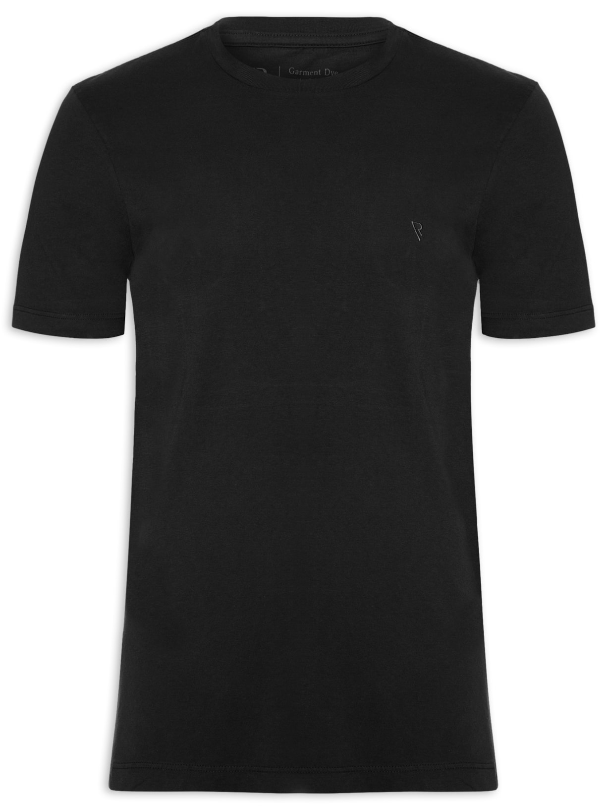 Camiseta Masculina Malha Gd Básica - Preto
