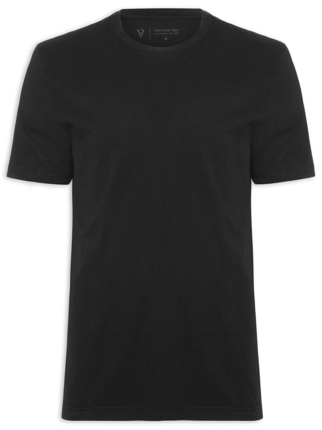 Camiseta Masculina Malha Gd Básica - Preto