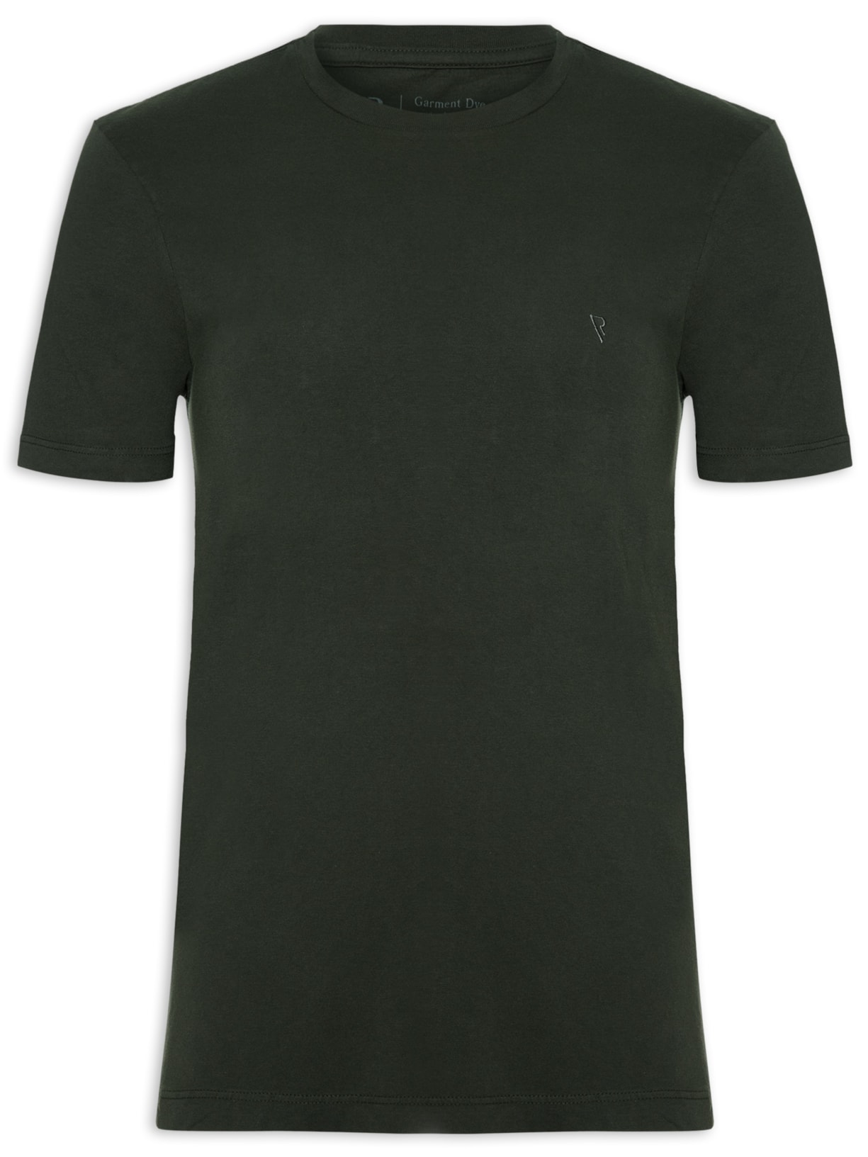 Camiseta Masculina Malha Gd Básica - Verde