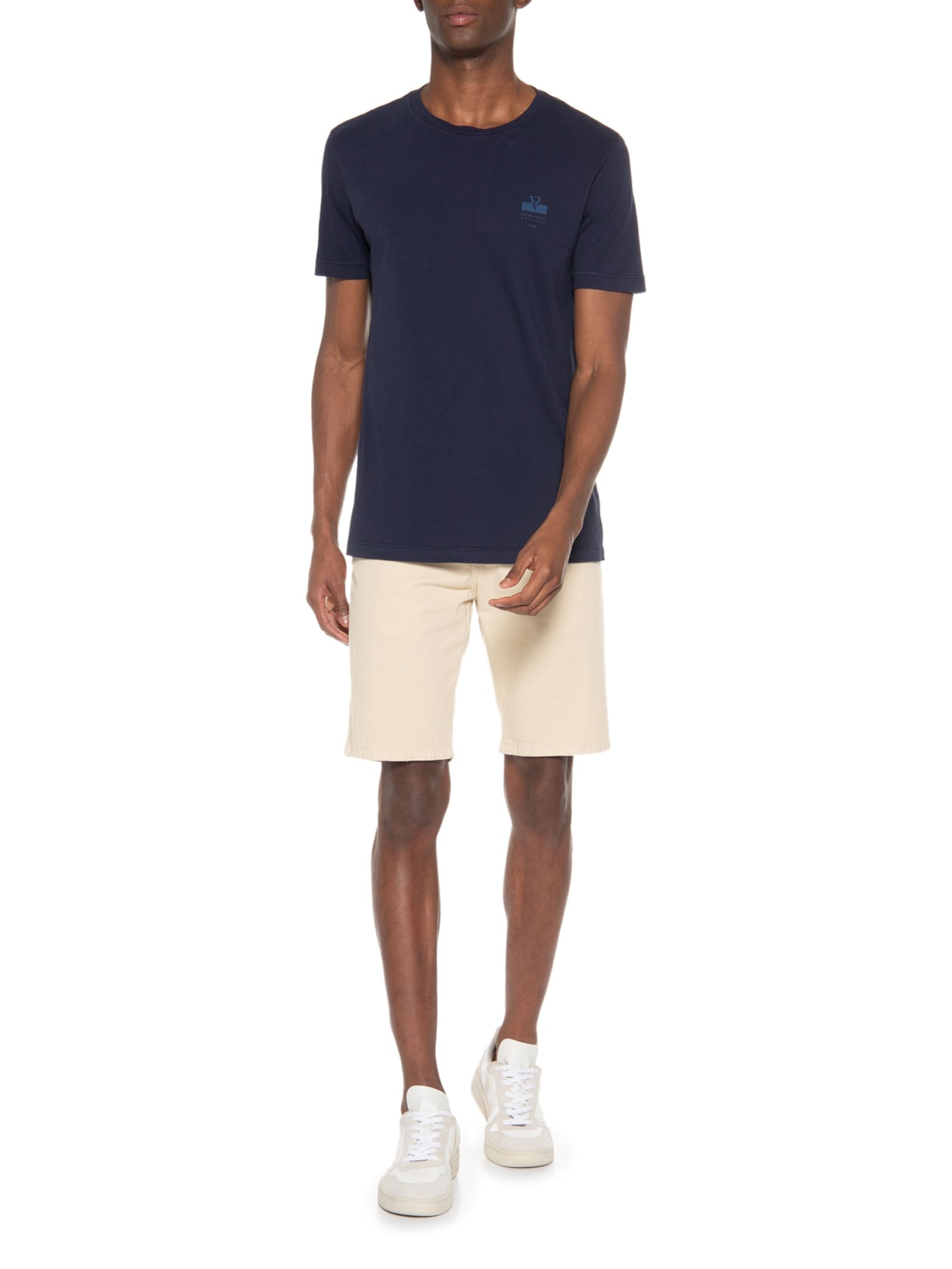 Camiseta Masculina Malha Gd Estampa Establishe Apparel Azul Vr