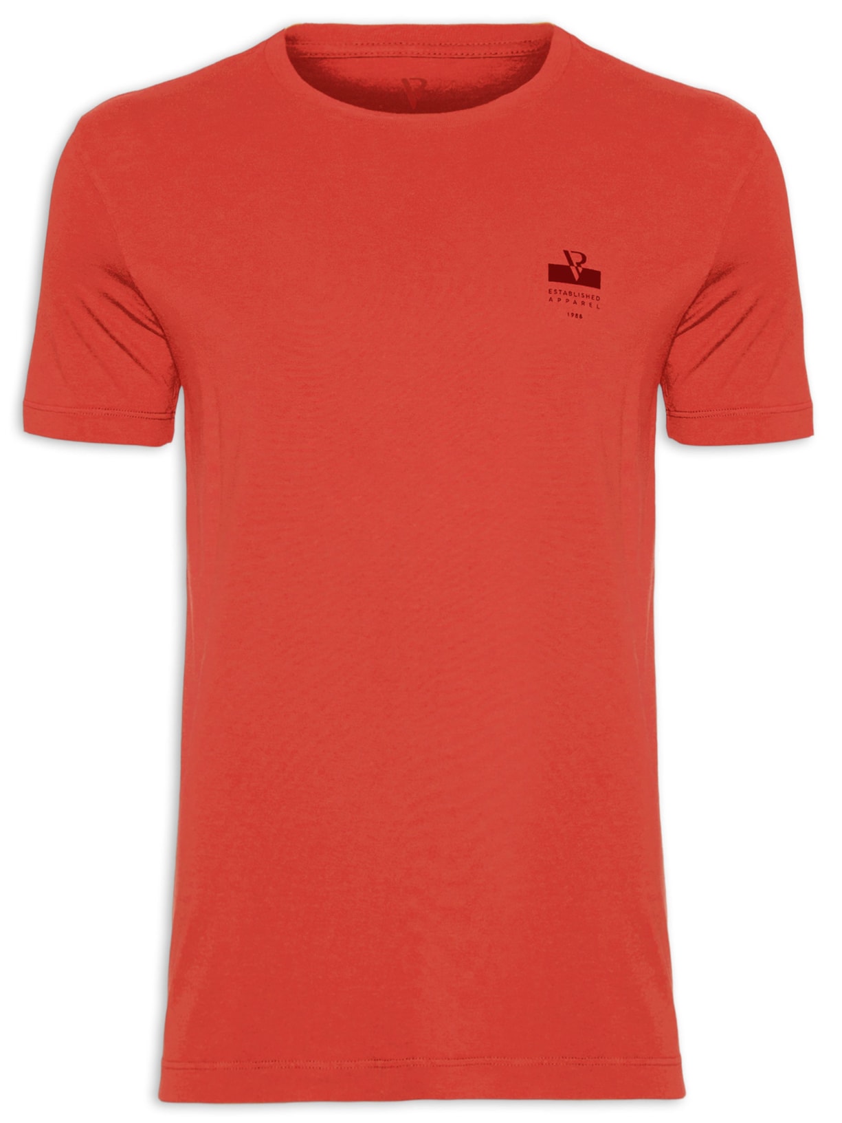 Camiseta Masculina Malha Gd Estampa Establishe Apparel Vermelho Vr