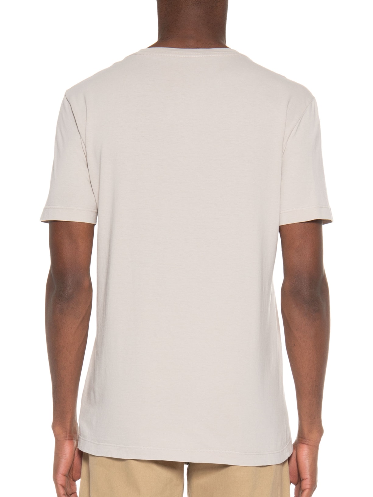 Camiseta Masculina Malha Gd Estampa Spot Light Cinza Vr