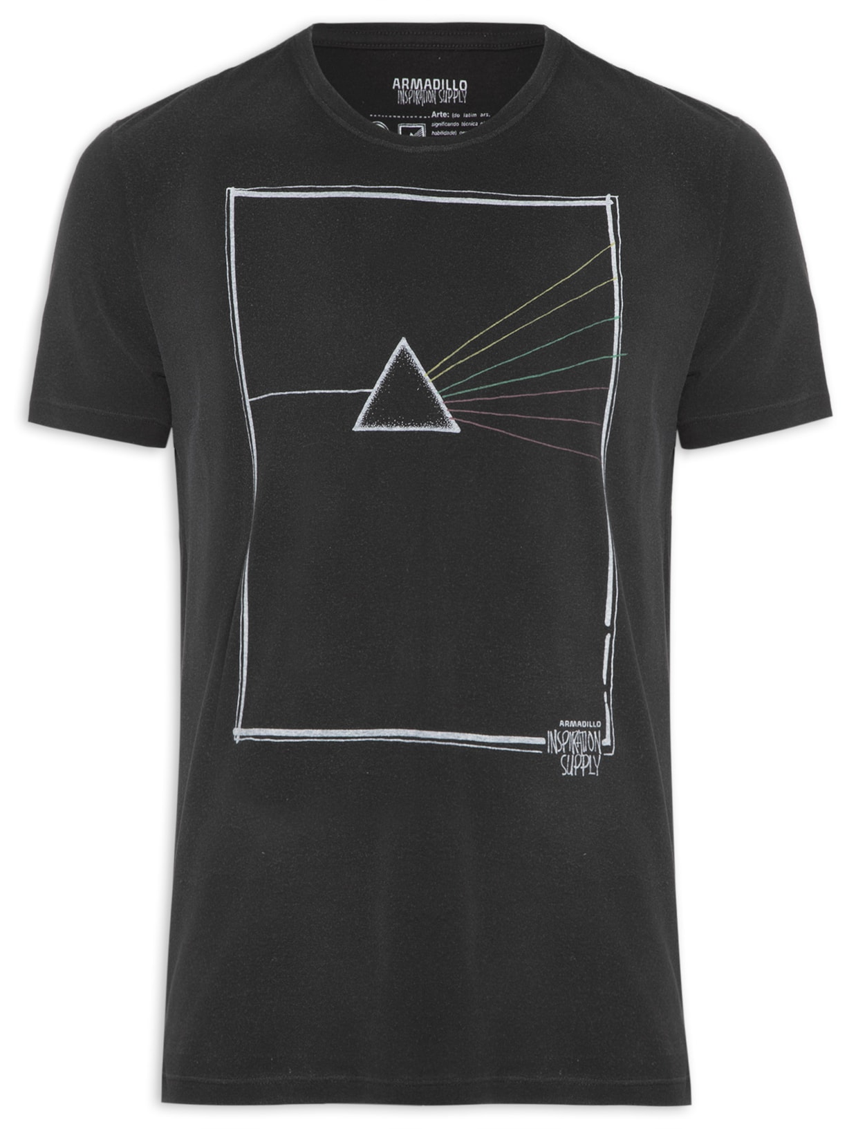 Camiseta Masculina Malha Inspiration Supply - Preto