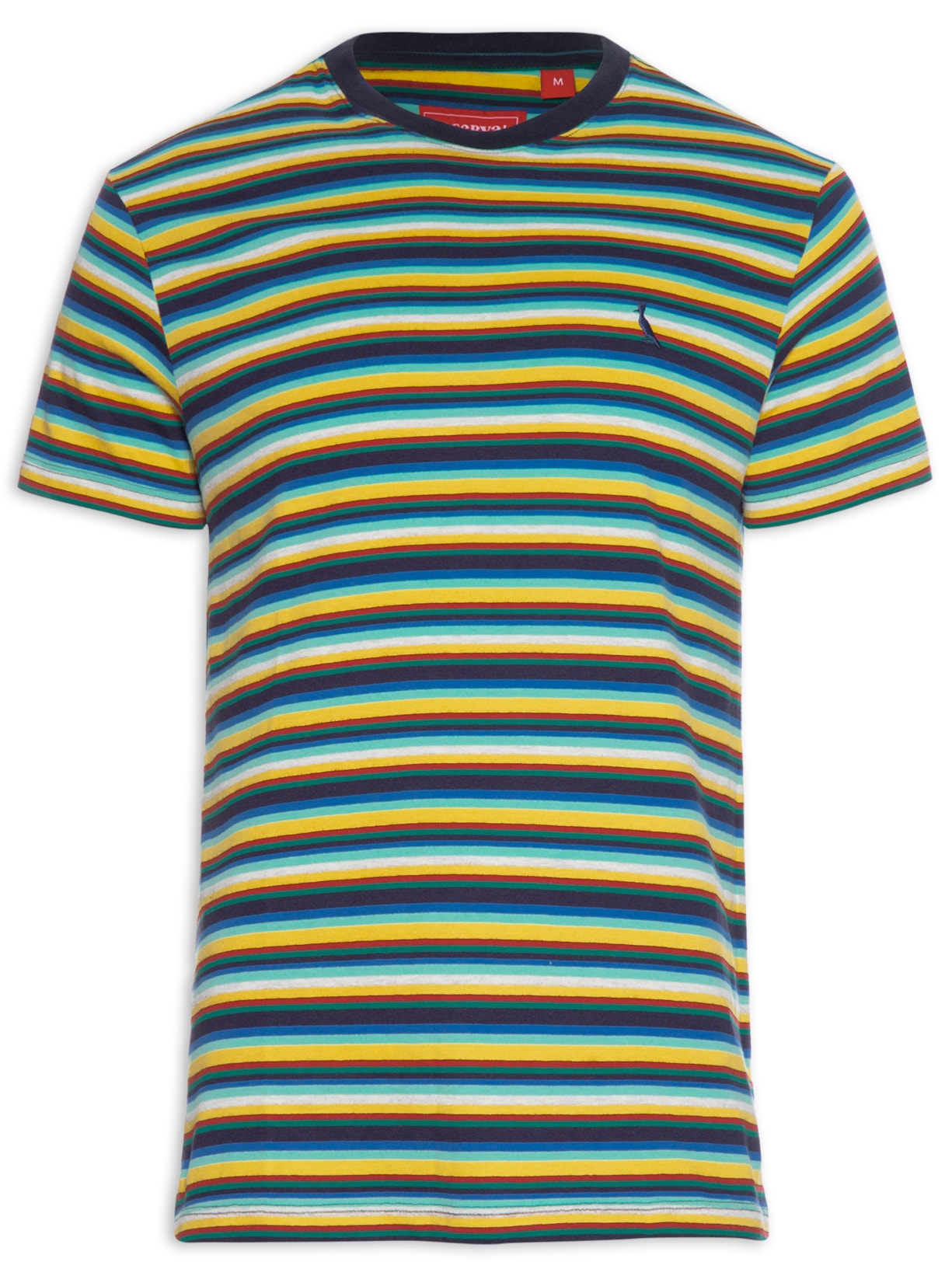 Camiseta Masculina Malha Listra Mahalo - Azul