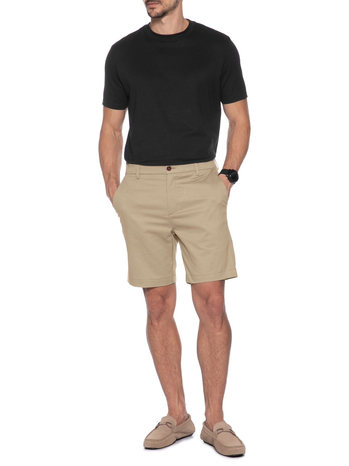 Camiseta Masculina Malha Office Preto Oficina Reserva