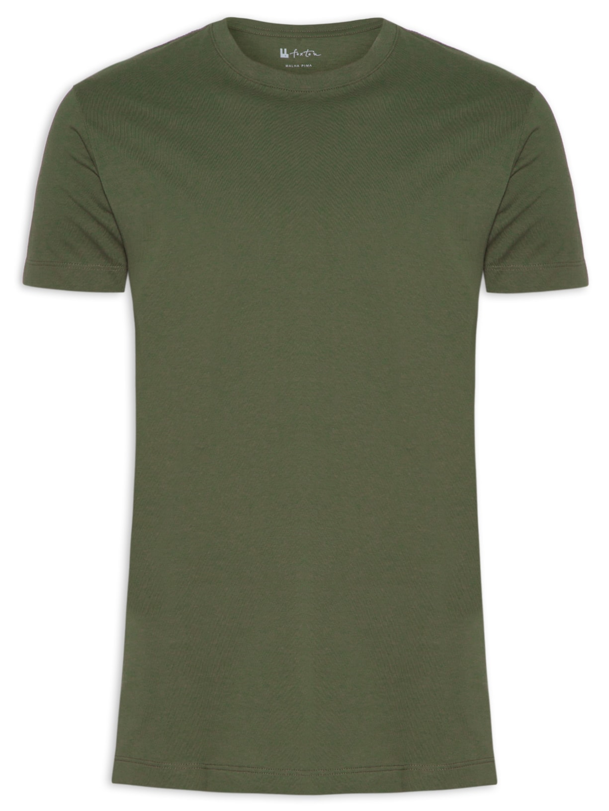 Camiseta Masculina Malha Pima - Verde
