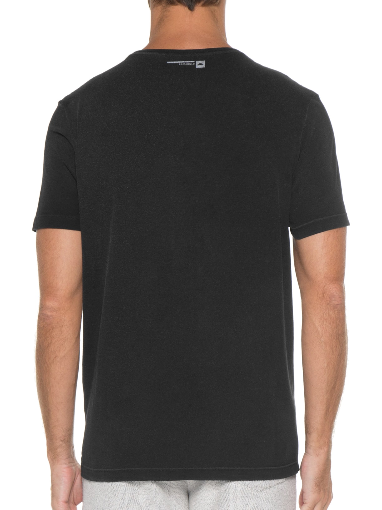 Camiseta Masculina Malha Rj Gracias Preto Armadillo