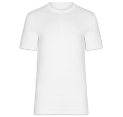 Camiseta Masculina Malhão Com Punhos - Branco
