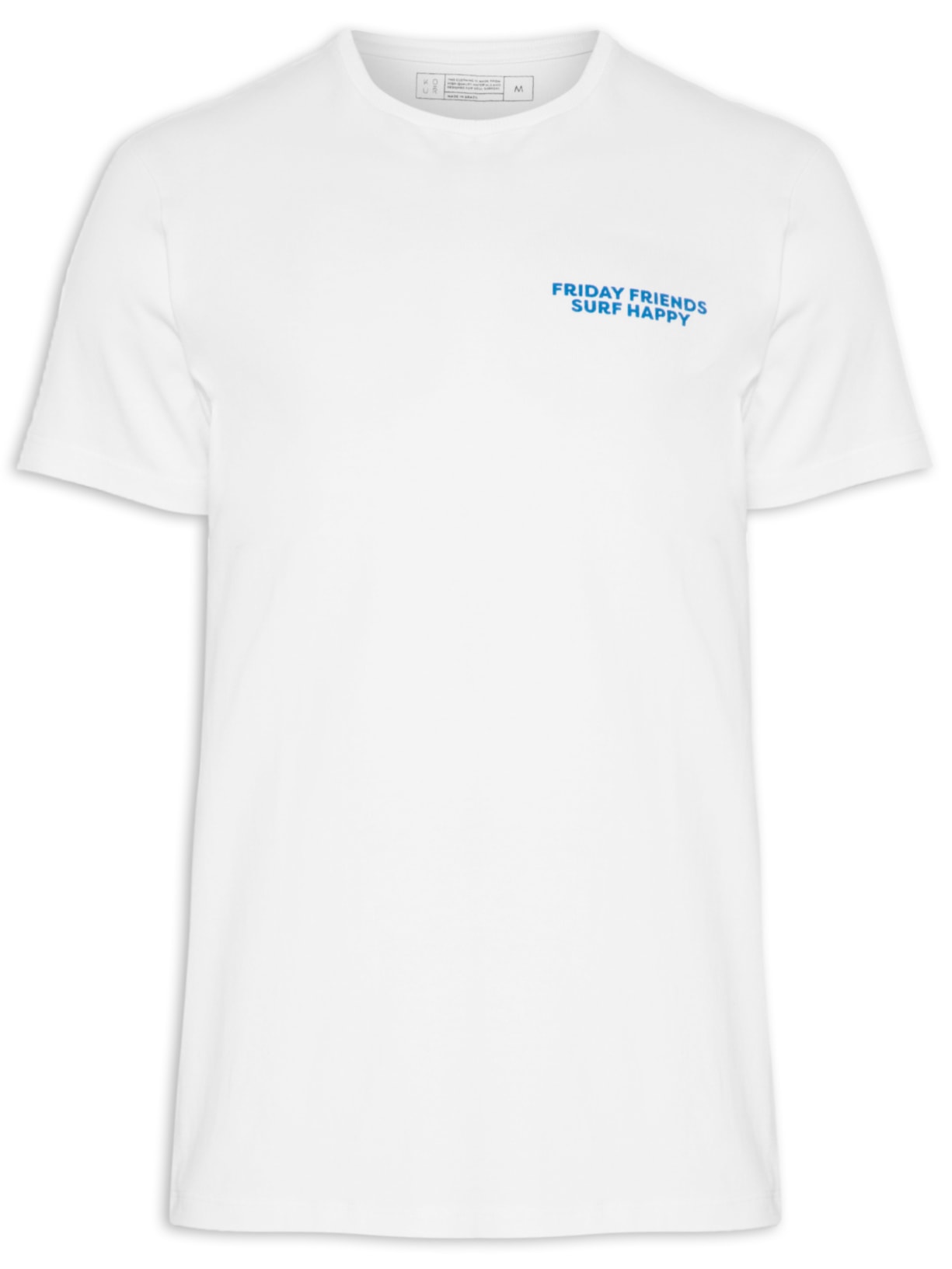 Camiseta Masculina Malhão Friday Friends - Branco