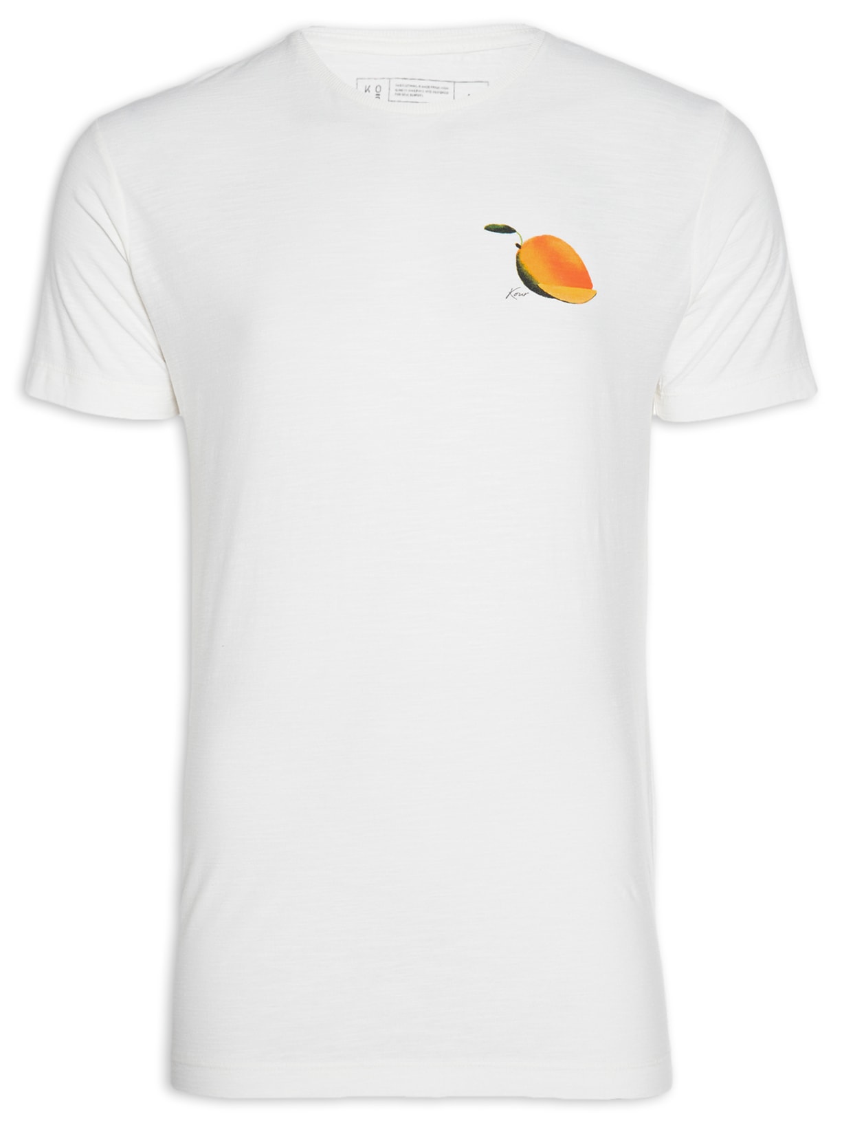 Camiseta Masculina Manga - Branco