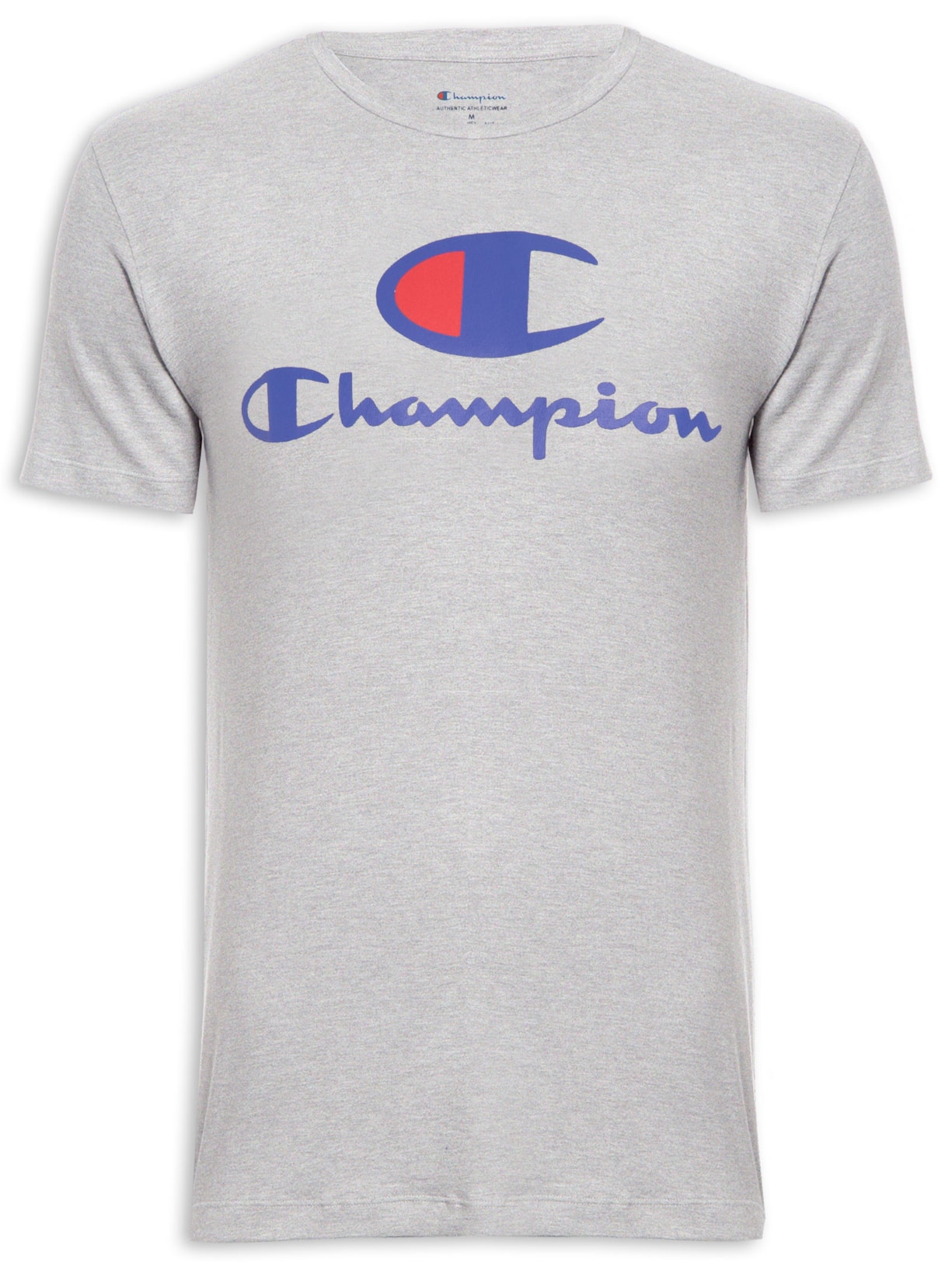 Camiseta Masculina Manga Curta 5 Oz - Cinza