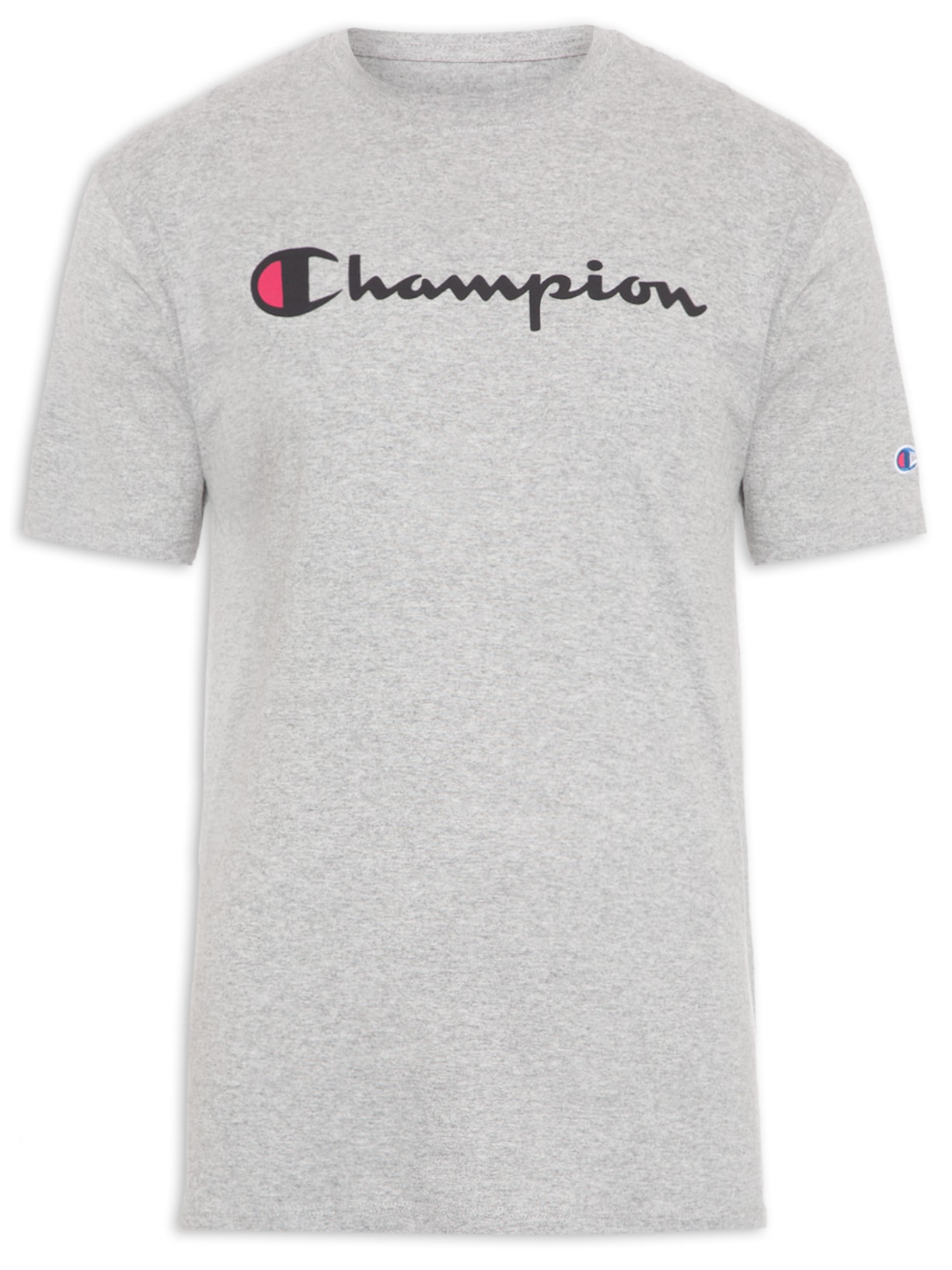 Camiseta Masculina Manga Curta 5 Oz - Cinza