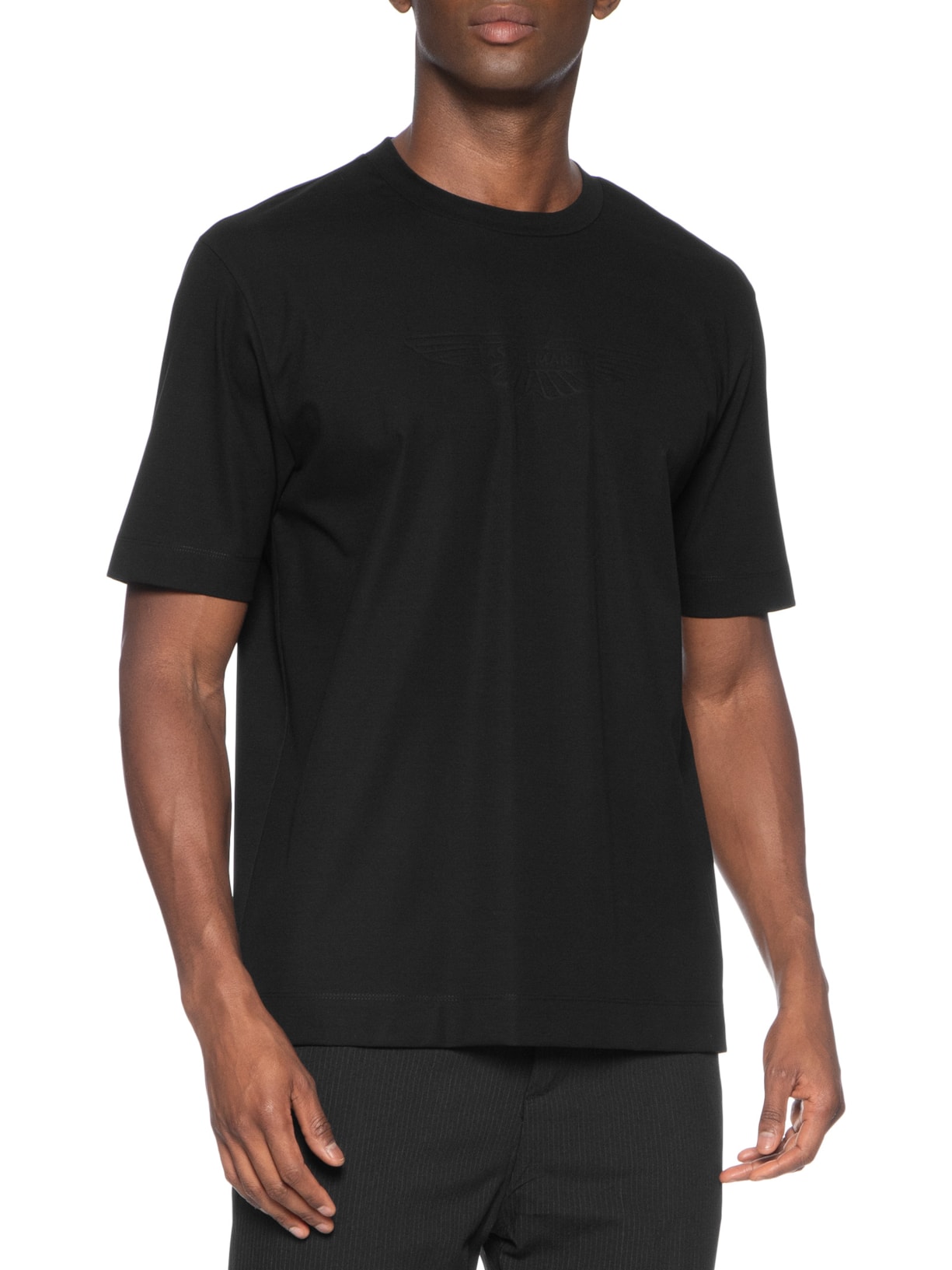 Camiseta Masculina Manga Curta Aston Martin L-Max Preto Boss