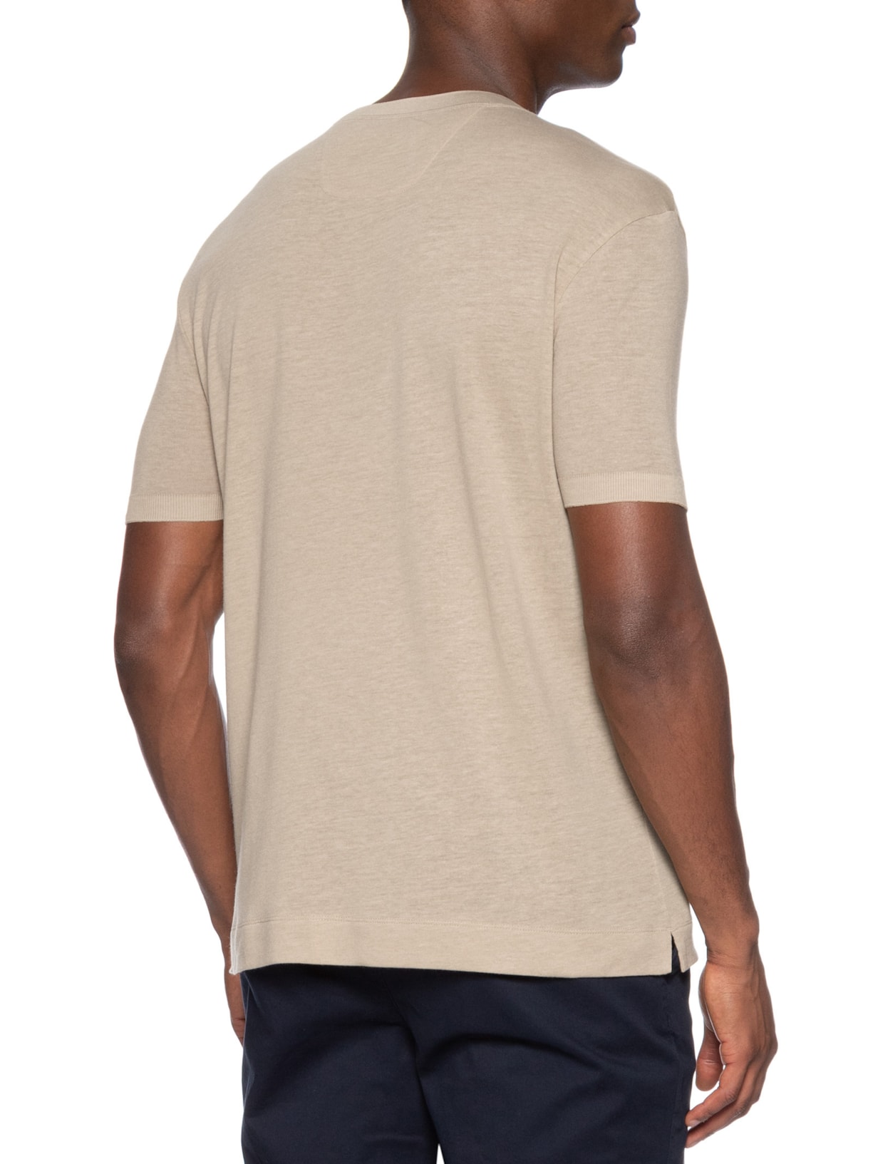 Camiseta Masculina Manga Curta Aston Martin L-Tyler Marrom Boss